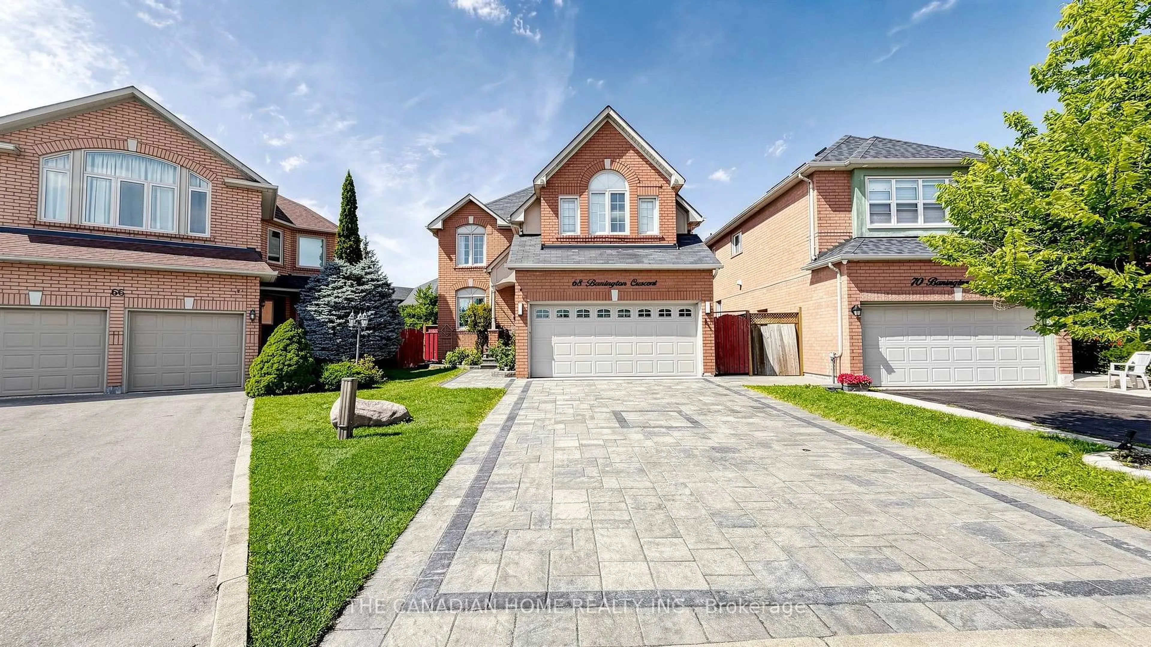 Home with brick exterior material, street for 68 Banington Cres, Brampton Ontario L7A 1G3