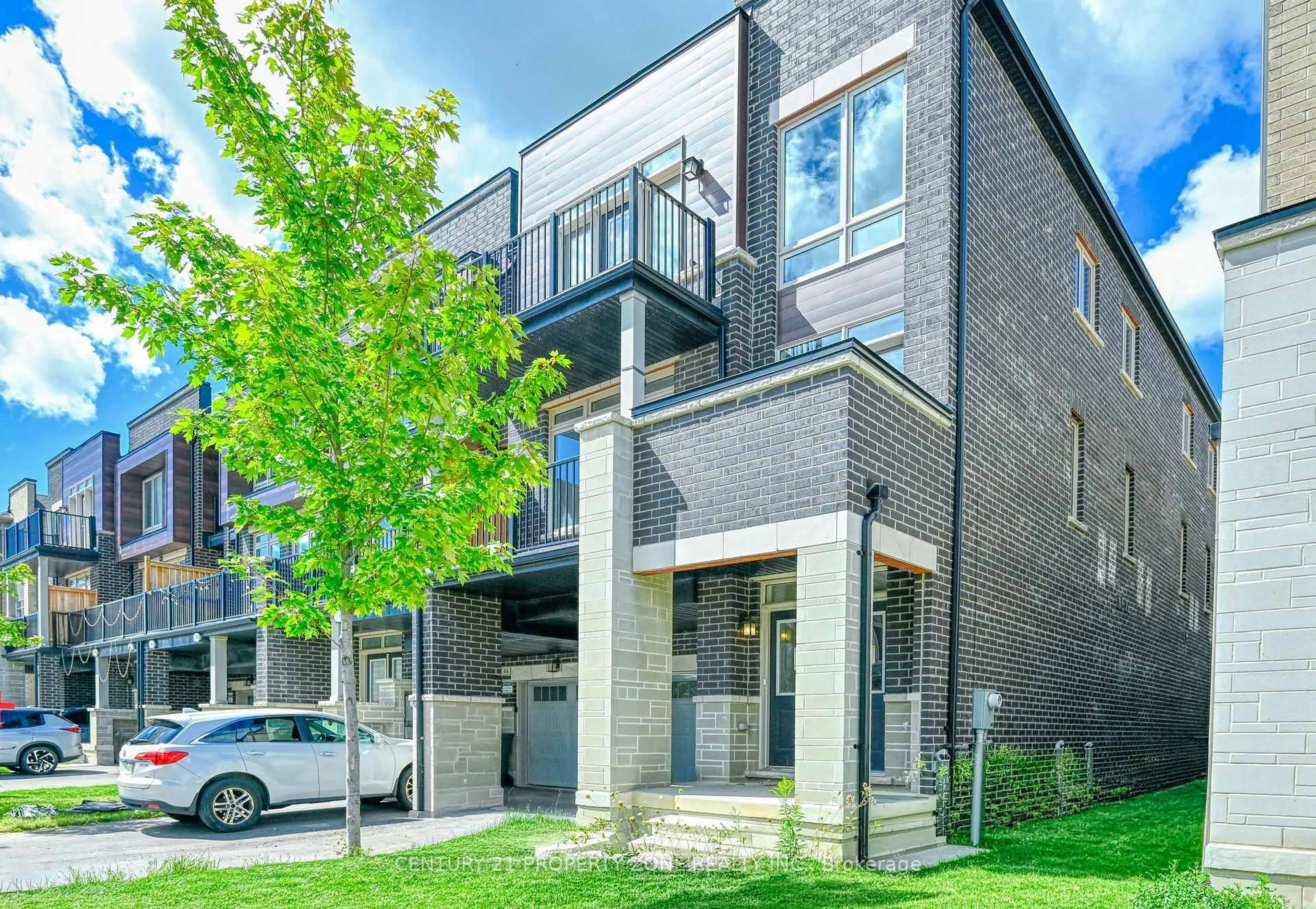 Home with brick exterior material, street for 42 Donald Ficht Cres, Brampton Ontario L7A 5H6
