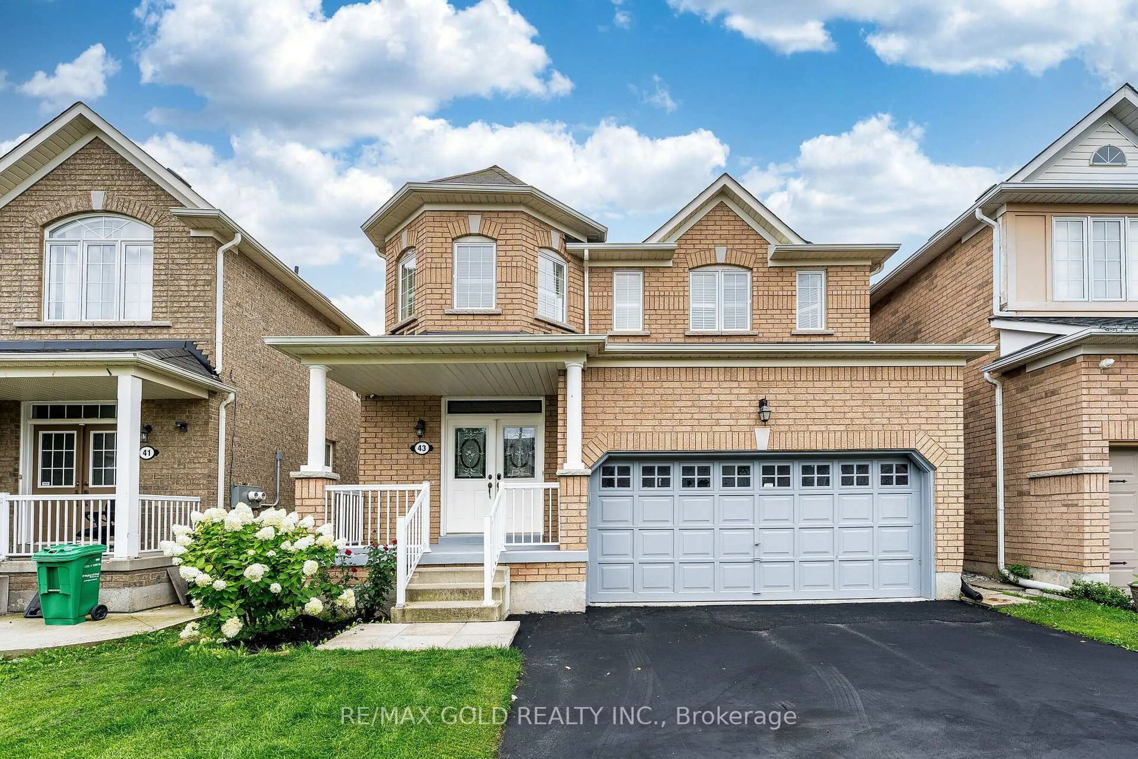 Home with brick exterior material, street for 43 Spotted Owl Cres, Brampton Ontario L7A 0K1