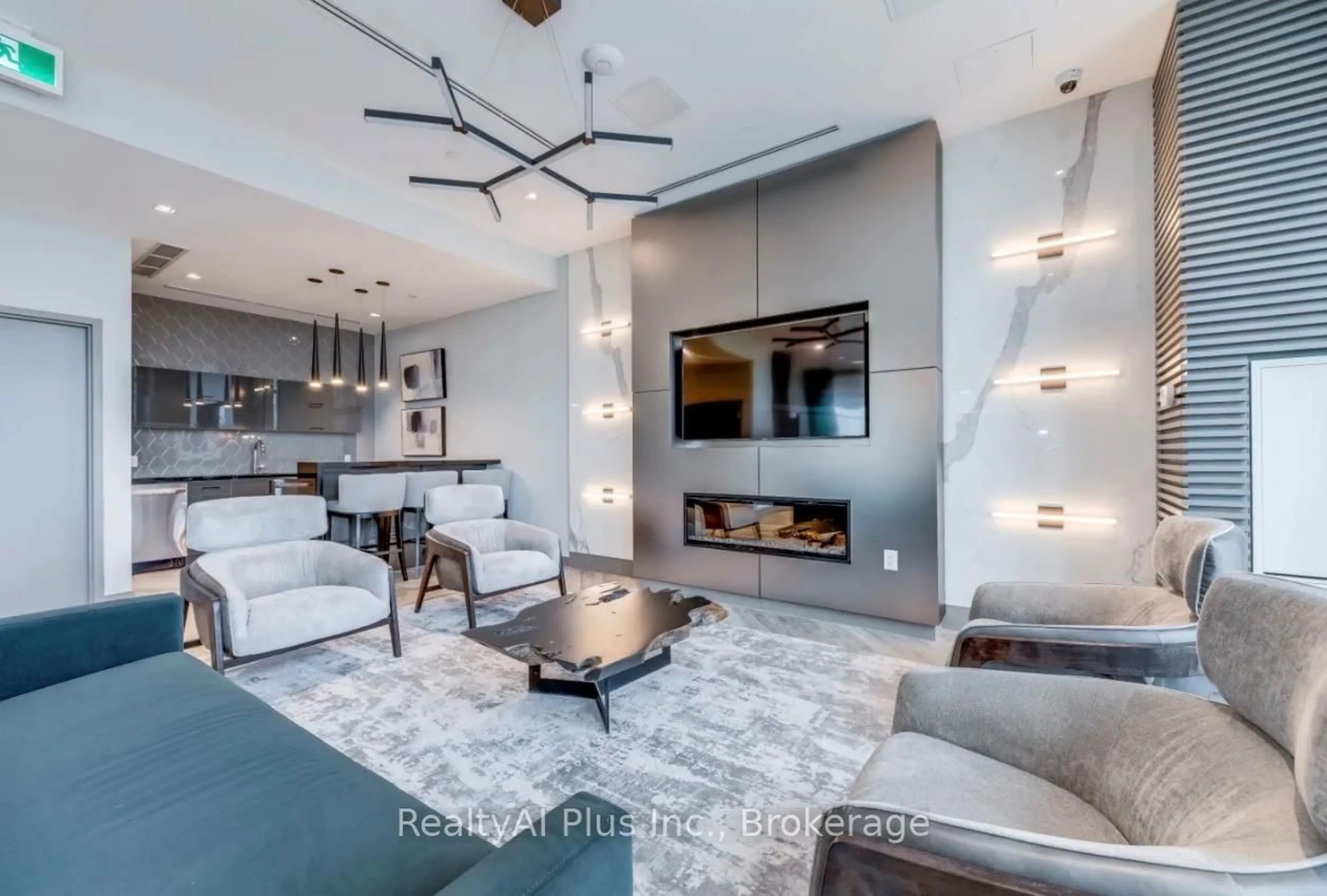 Living room with furniture, unknown for 50 Thomas Riley Rd #1509, Toronto Ontario M9B 0C5
