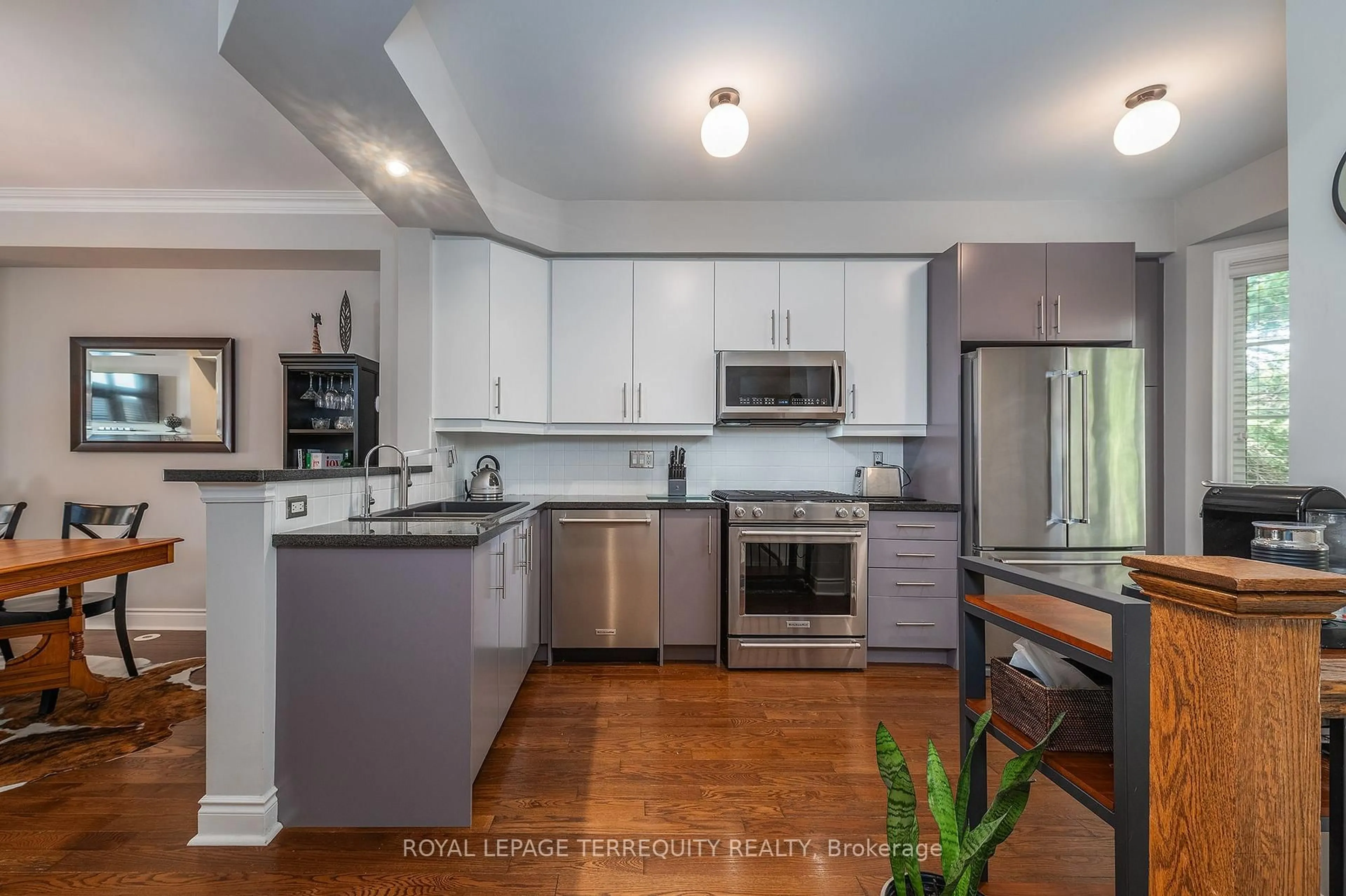 Open concept kitchen, unknown for 265 Van Dusen Blvd #9, Toronto Ontario M8Z 3J2