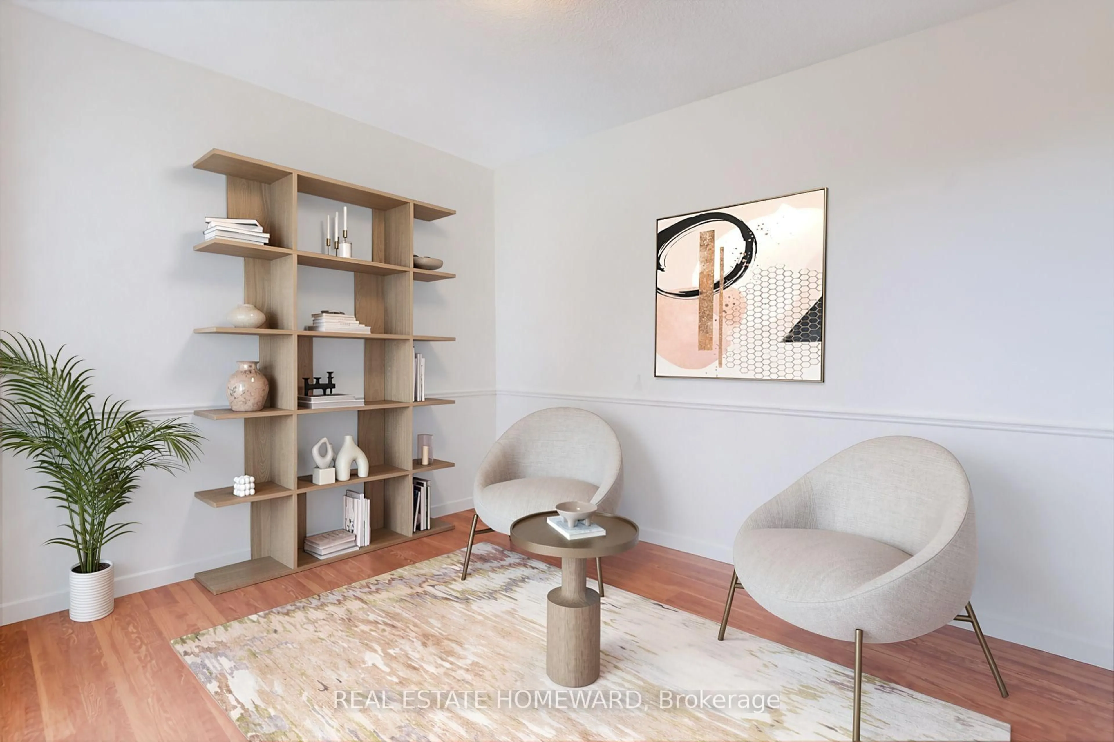 Living room with furniture, unknown for 60 Southport St #218, Toronto Ontario M6S 3N4