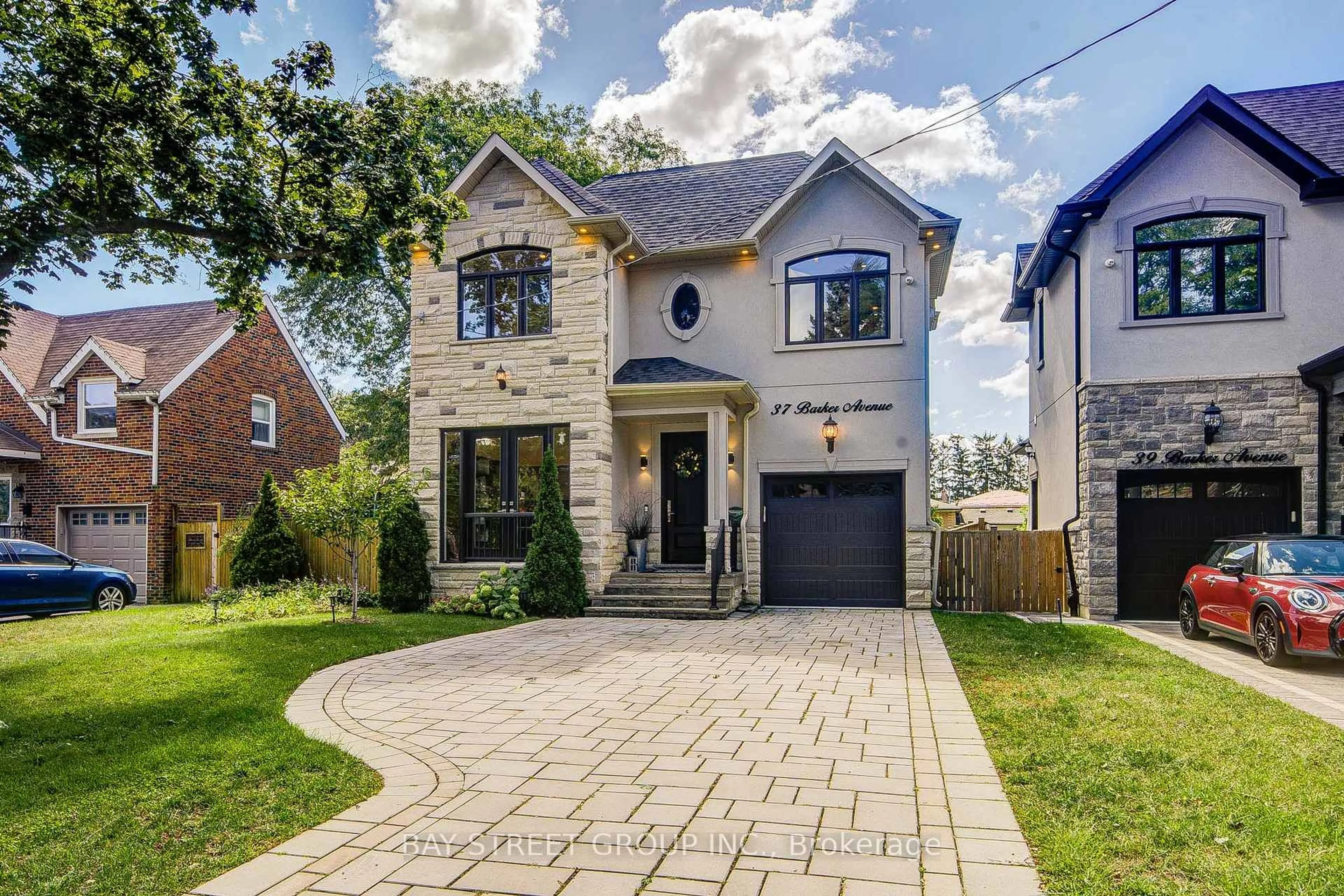 Home with brick exterior material, street for 37 Barker Ave, Toronto Ontario M9V 1E6