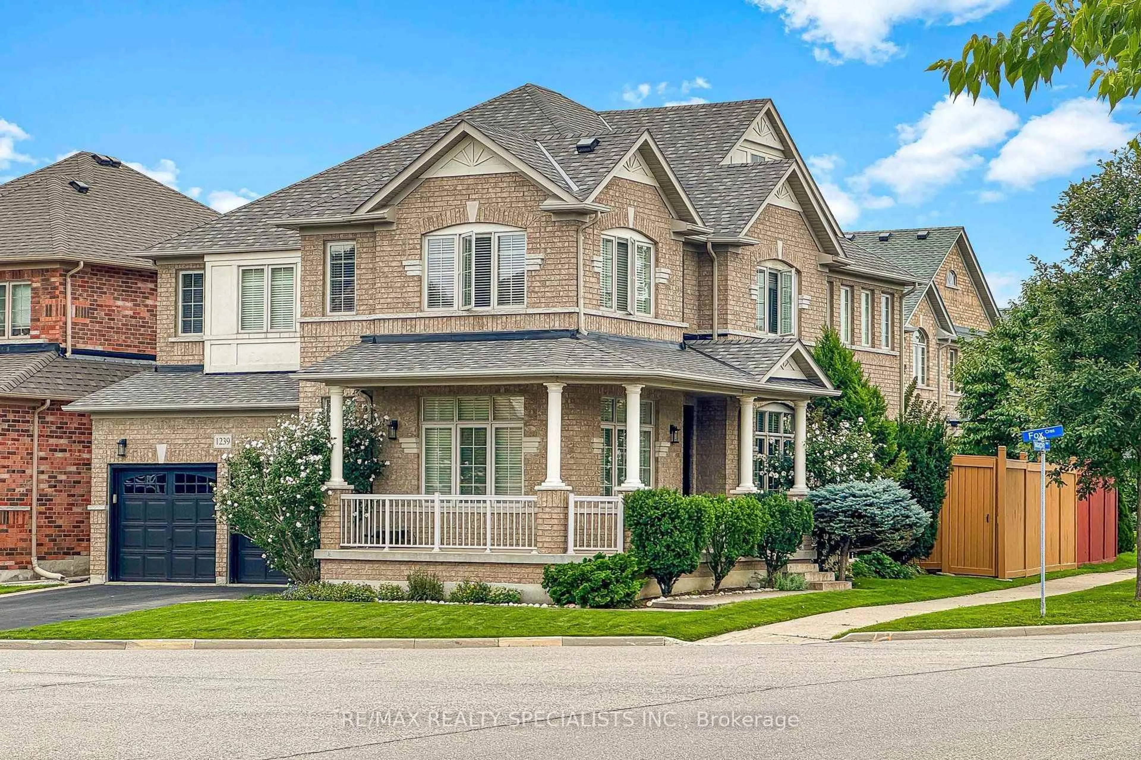 Home with brick exterior material, street for 1239 Fox Cres, Milton Ontario L9T 0S7