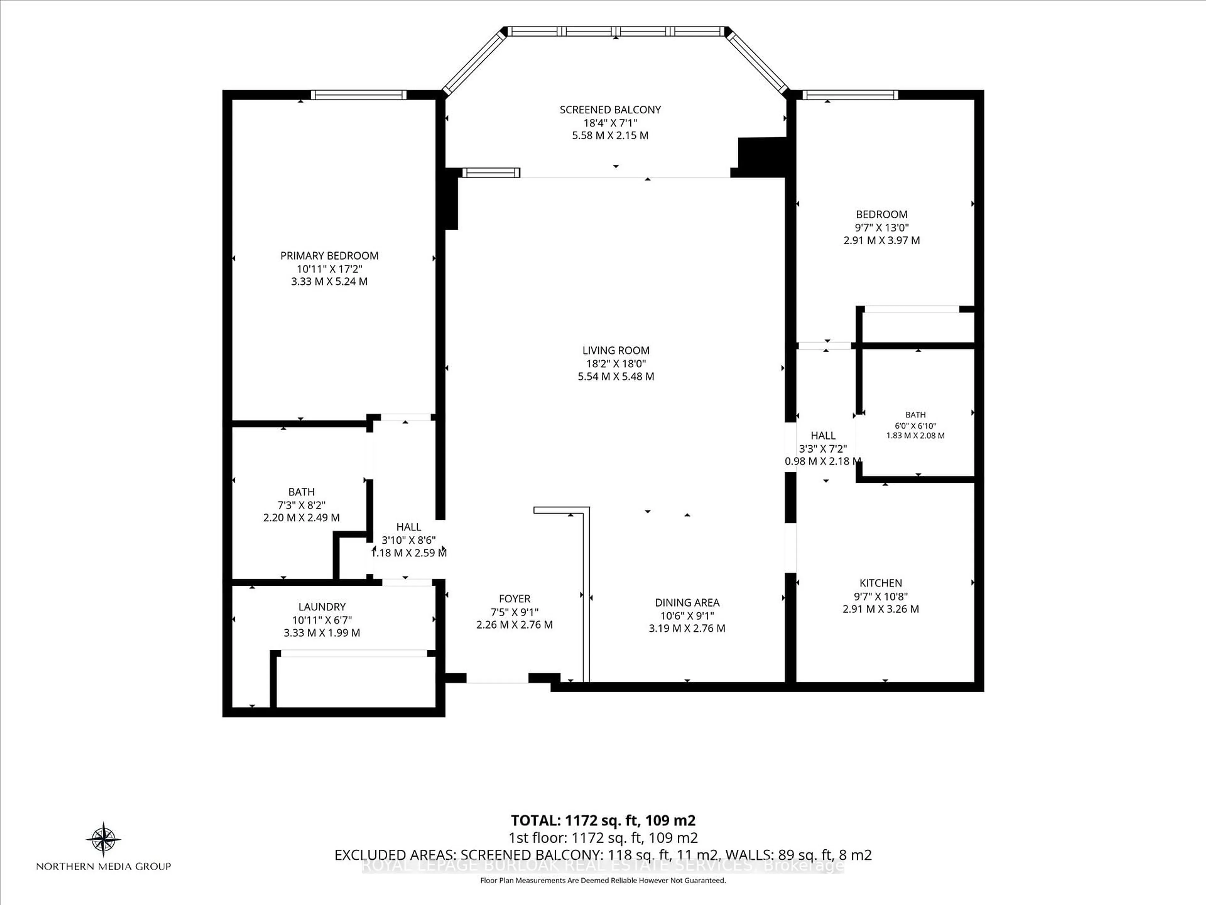 Floor plan for 5280 Lakeshore Rd #510, Burlington Ontario L7L 5R1