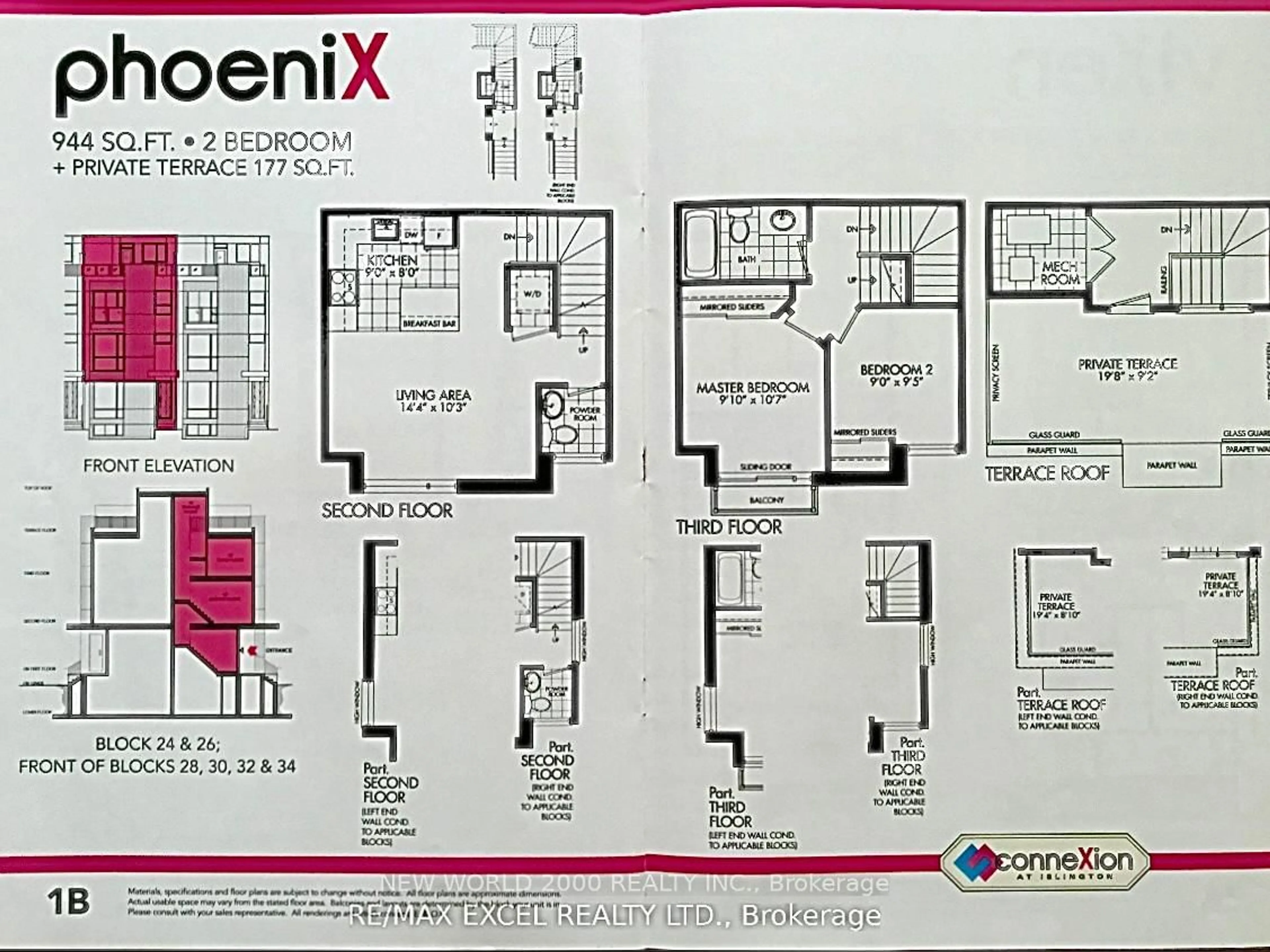 Floor plan for 32 Fieldway Rd #123, Toronto Ontario M8Z 0E3