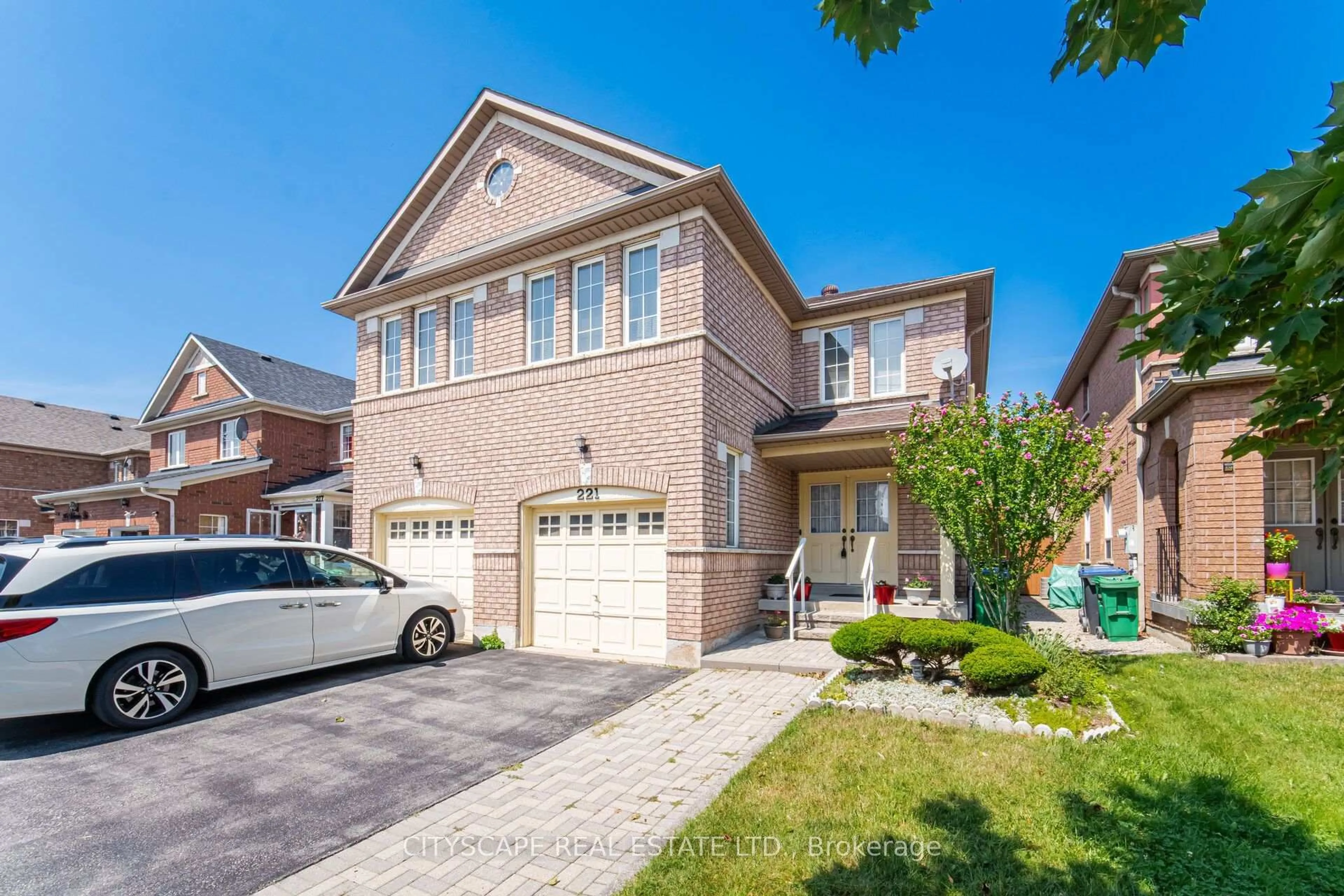 Home with brick exterior material, street for 221 Richvale Dr, Brampton Ontario L6Z 4W2