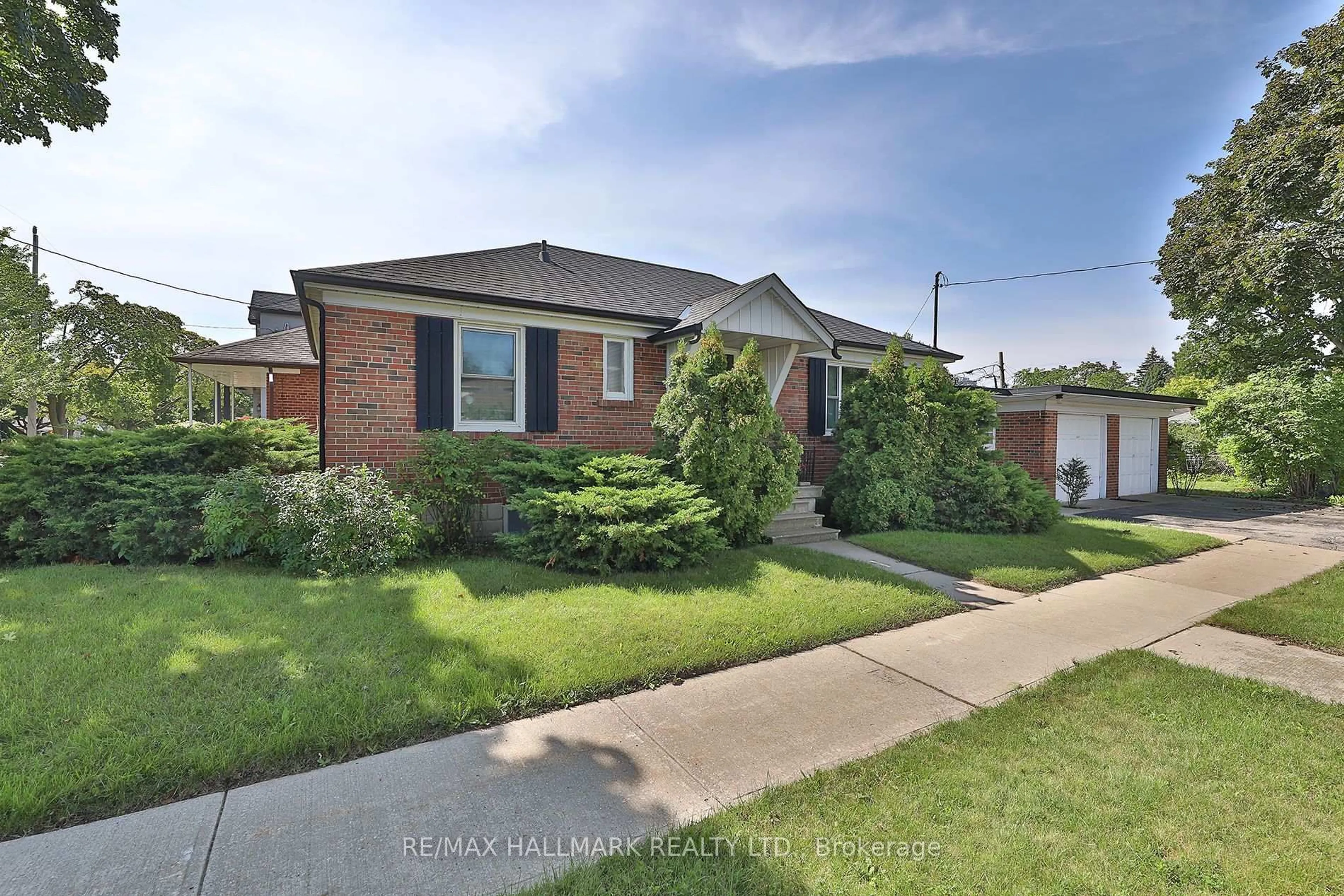 Home with brick exterior material, street for 55 Athol Ave, Toronto Ontario M8Z 2A6