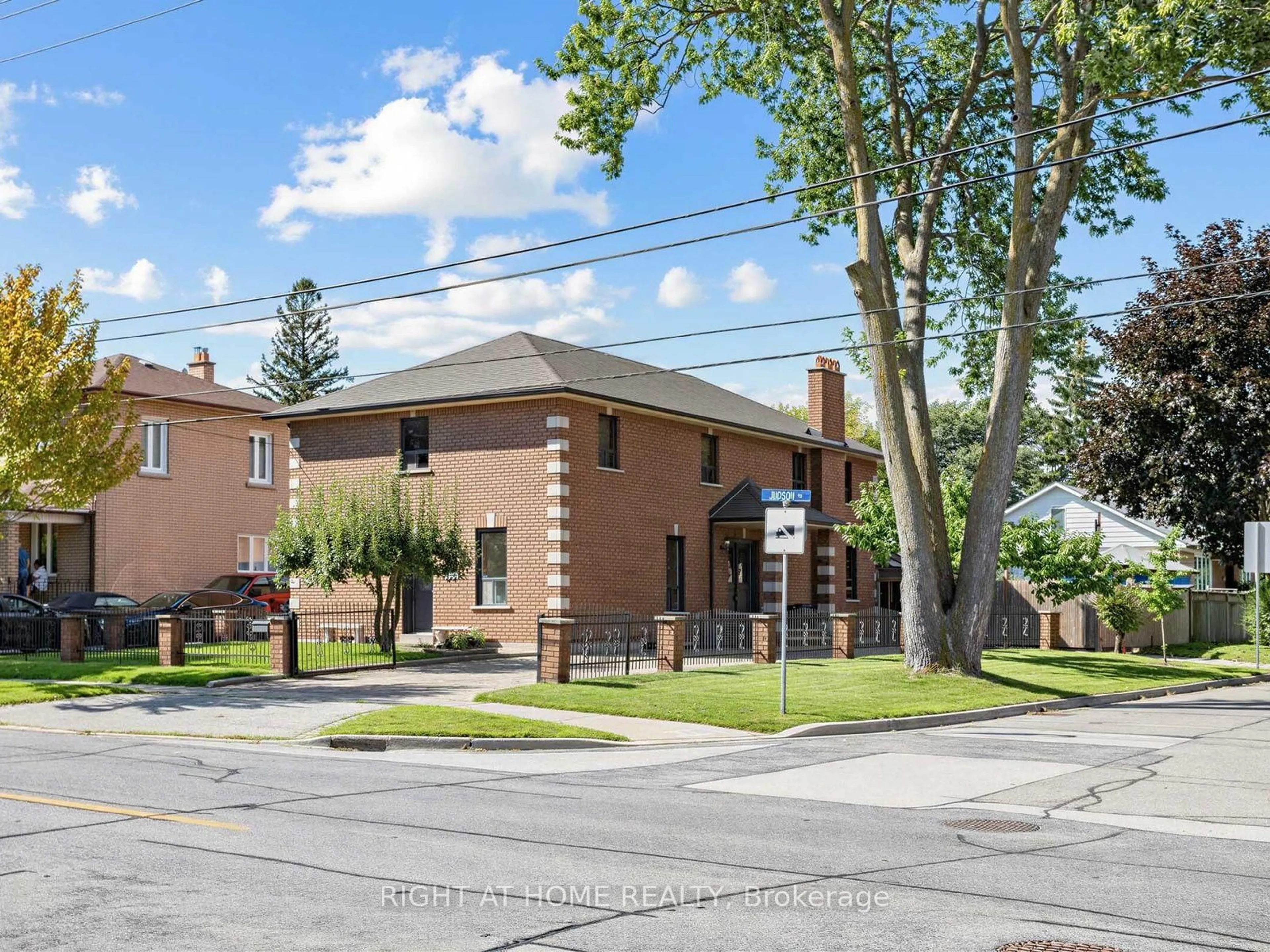 Home with brick exterior material, street for 102 Judson St, Toronto Ontario M8Z 1B1