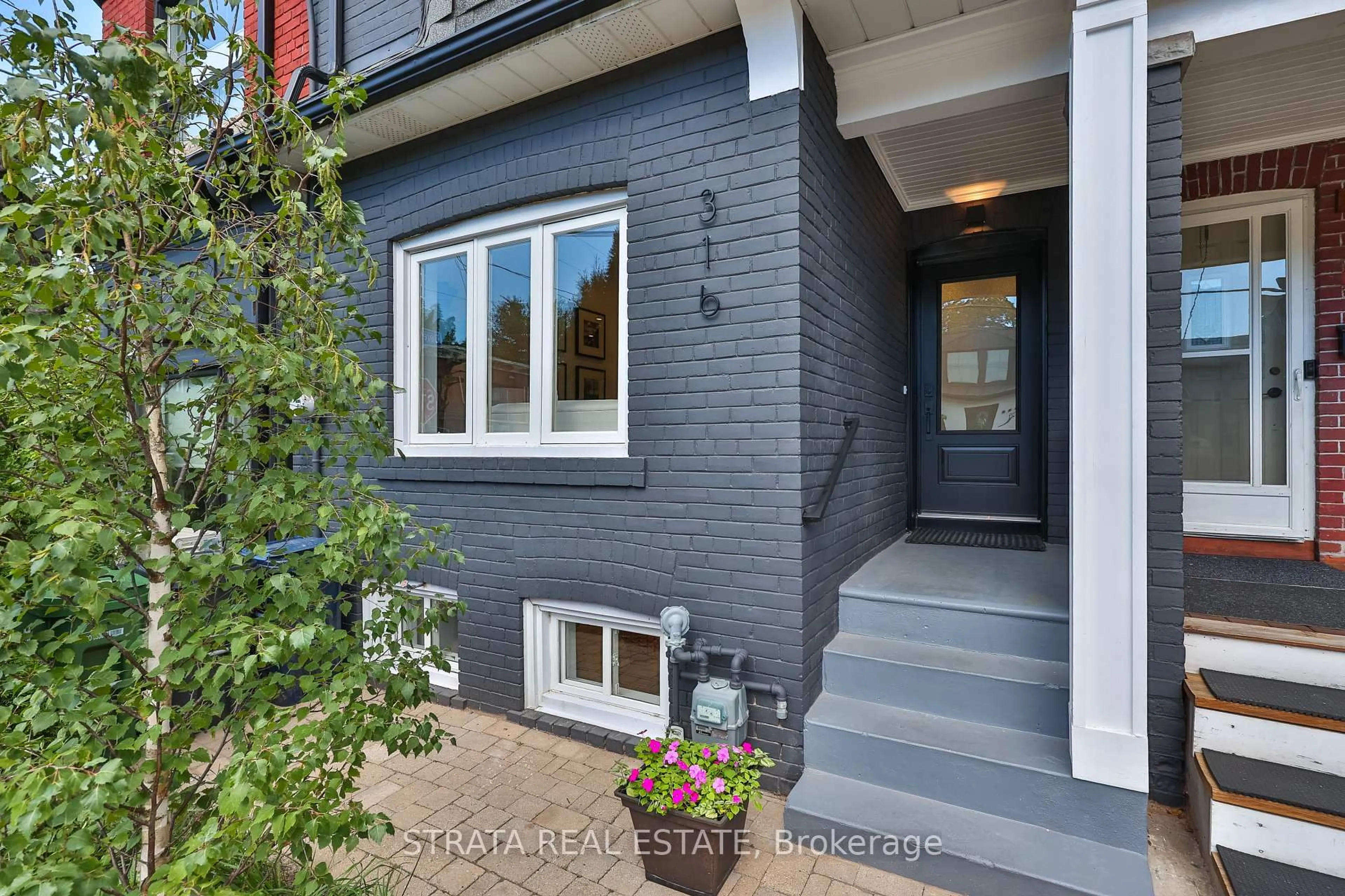 Home with brick exterior material, street for 316 St Johns Rd, Toronto Ontario M6S 2K2