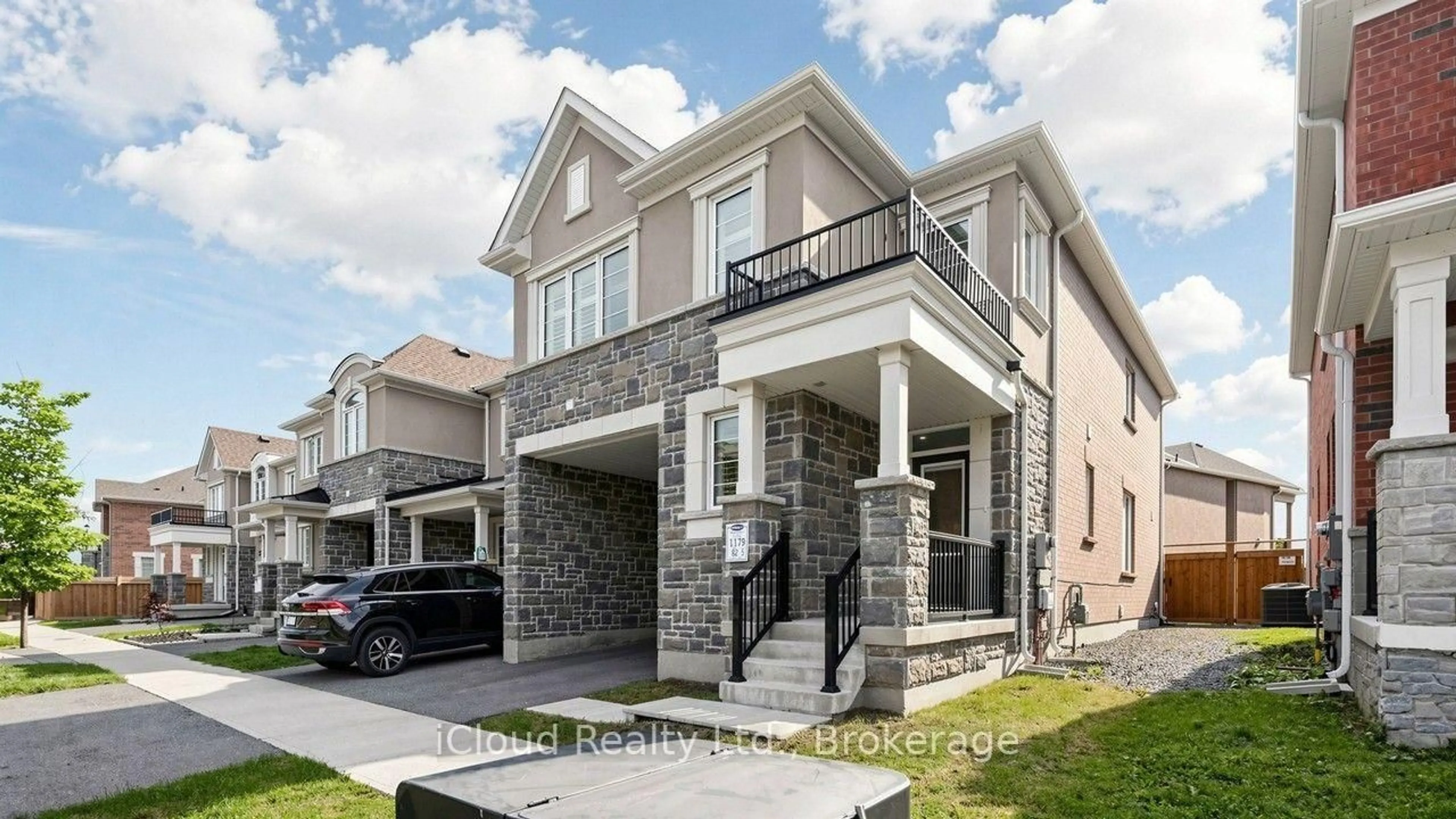 Home with brick exterior material, street for 563 Bellflower Crt, Milton Ontario L9E 1W5