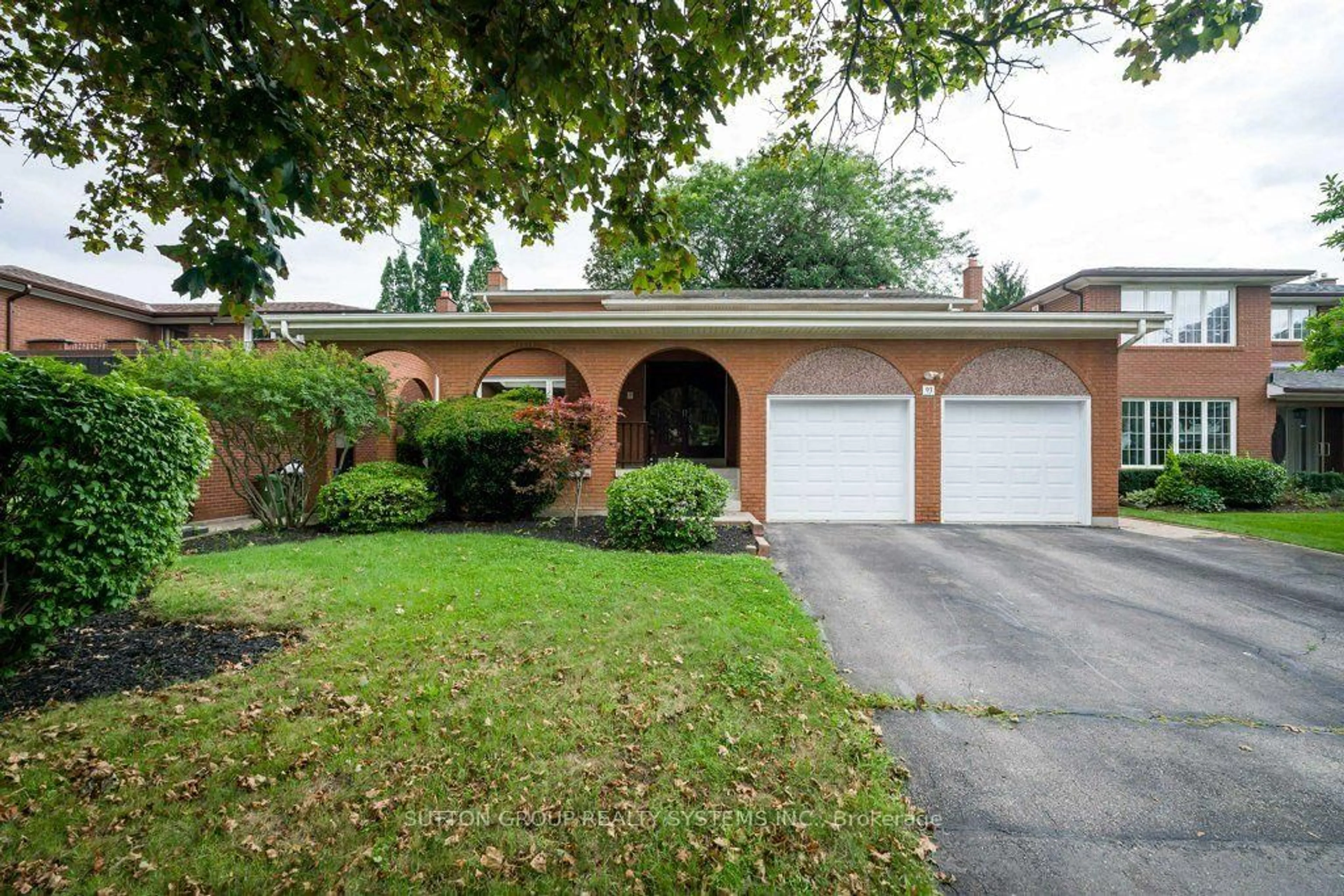 Home with brick exterior material, street for 93 Poplar Heights Dr, Toronto Ontario M9A 4Z3