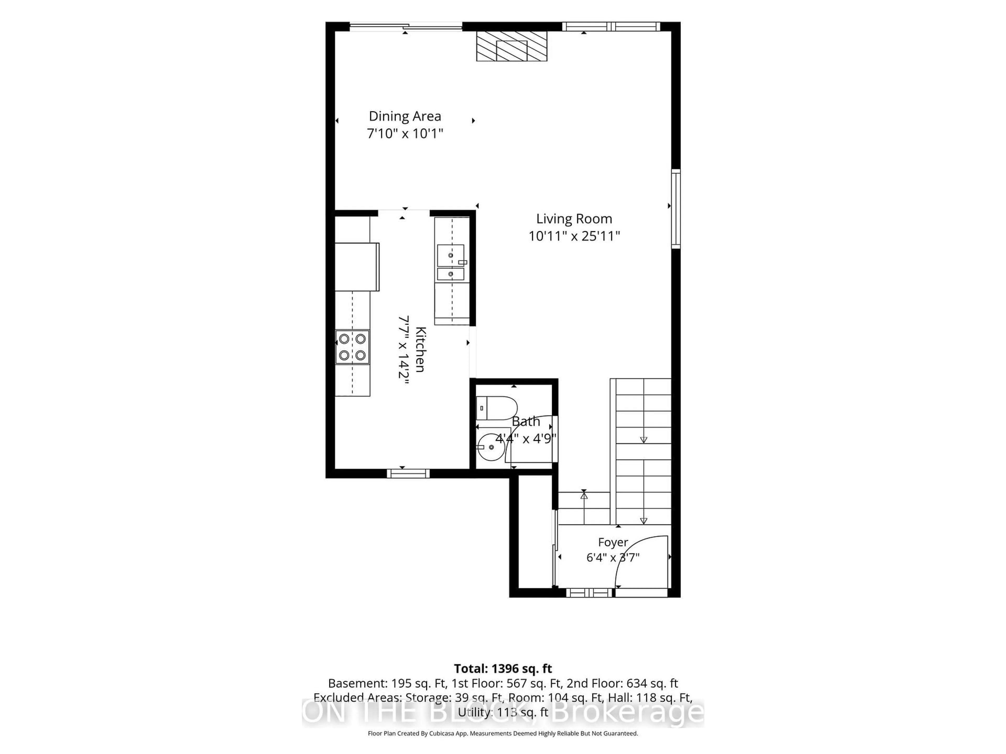 Floor plan for 3010 Palmer Dr #1, Burlington Ontario L7M 1L2
