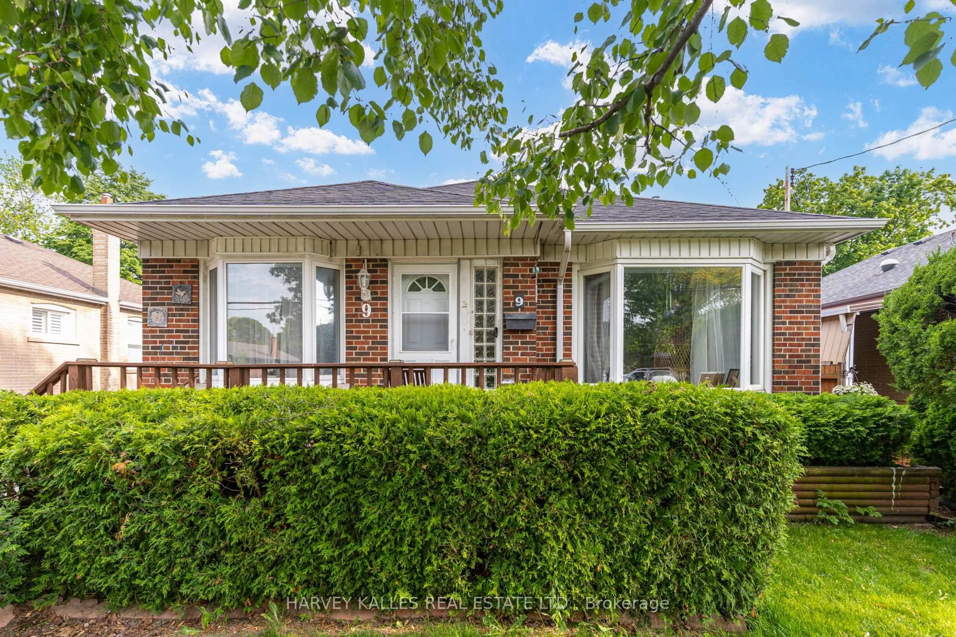 Home with brick exterior material, street for 9 Sealcove Dr, Toronto Ontario M9C 2C3