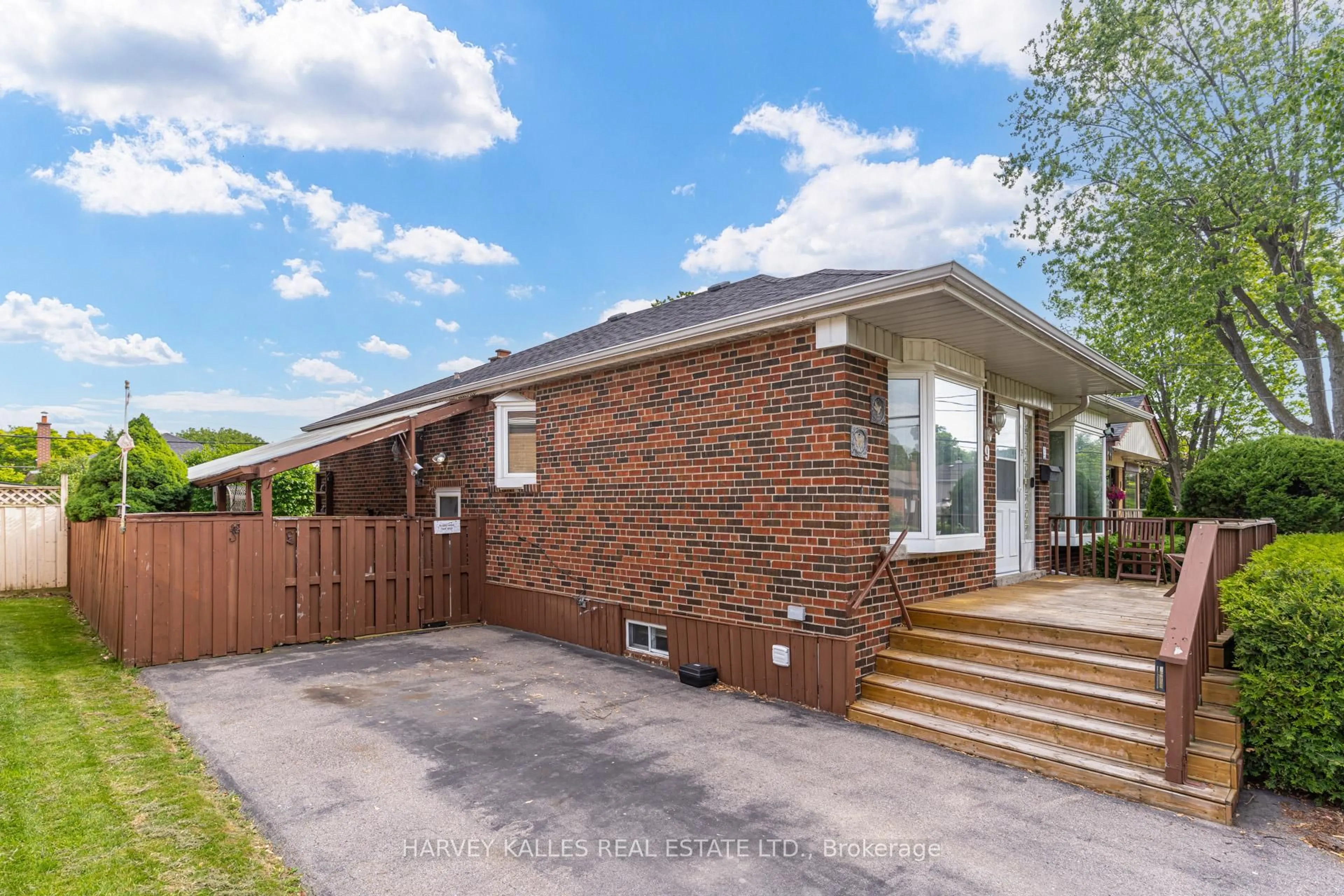 Home with brick exterior material, street for 9 Sealcove Dr, Toronto Ontario M9C 2C3