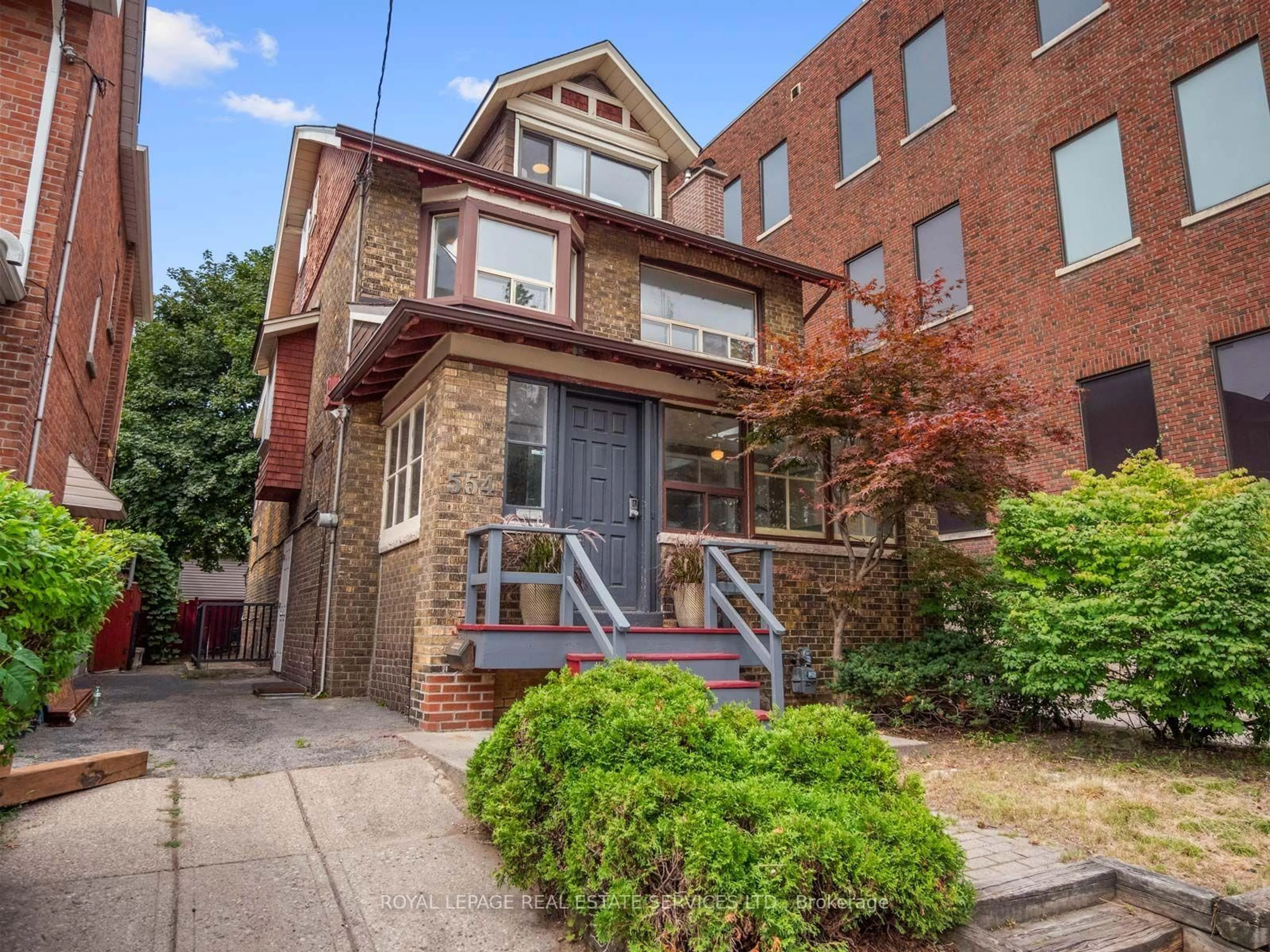 Home with brick exterior material, street for 554 Runnymede Rd, Toronto Ontario M6S 2Z7