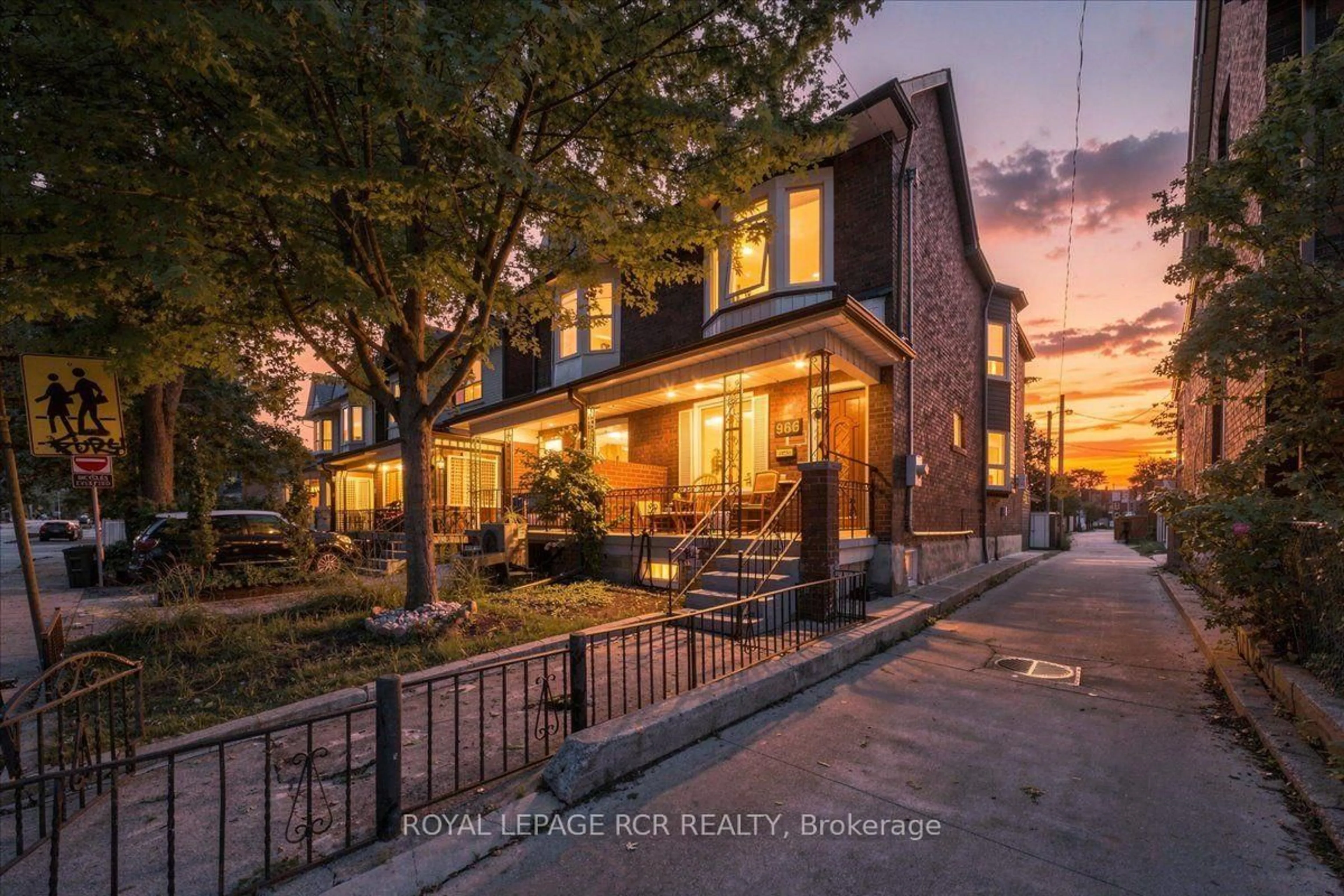 Home with brick exterior material, street for 966 Shaw St, Toronto Ontario M6G 3M7