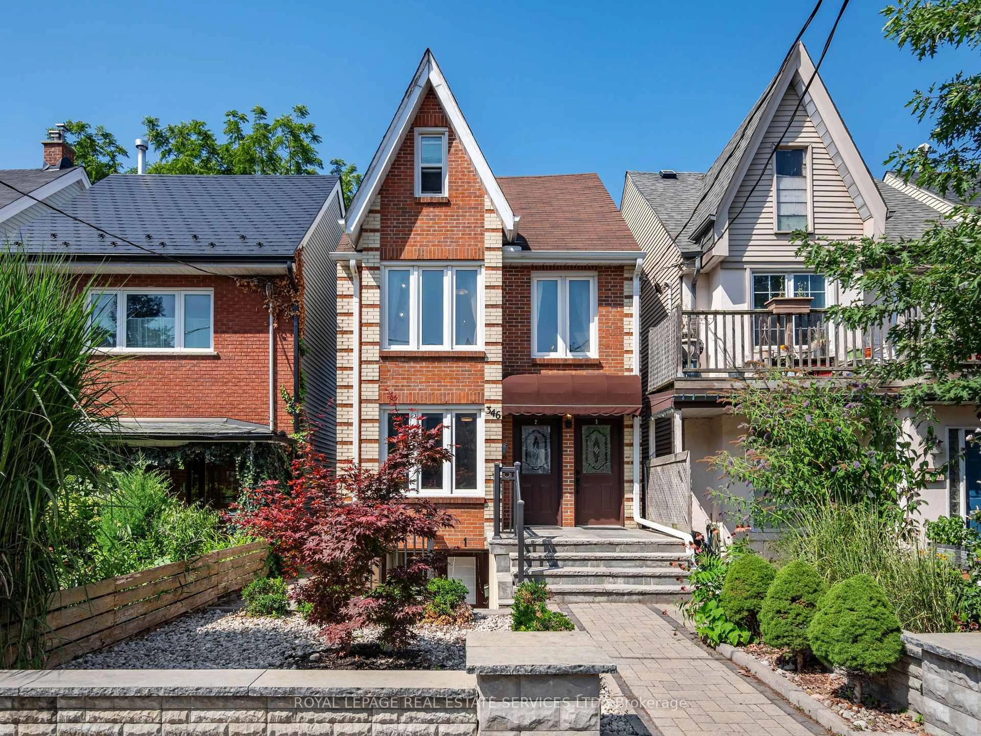 Home with brick exterior material, street for 346 Indian Road Cres, Toronto Ontario M6P 2H1