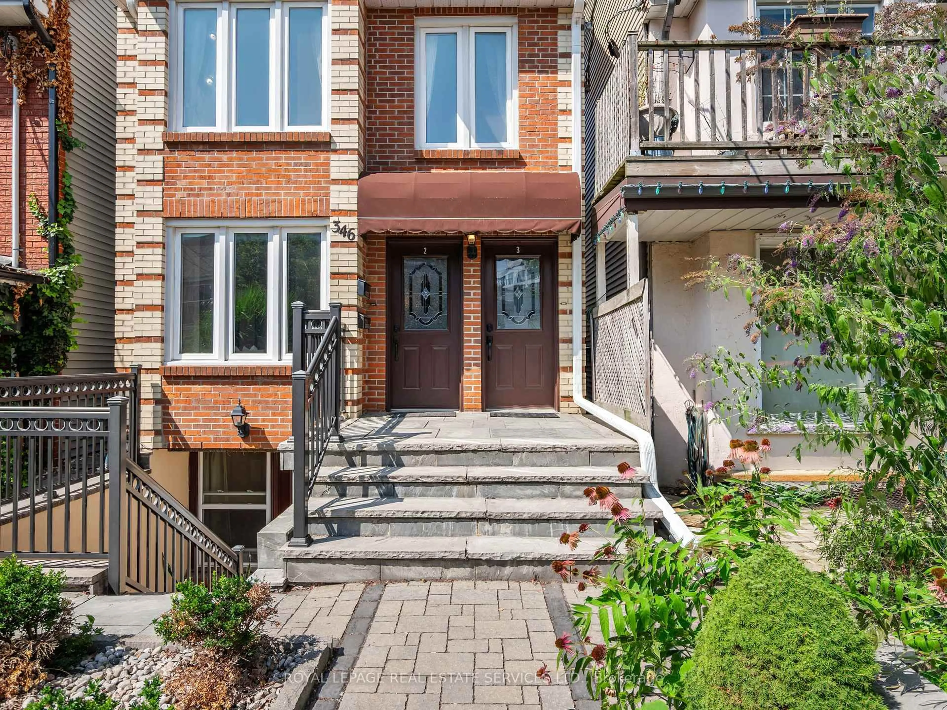 Home with brick exterior material, street for 346 Indian Road Cres, Toronto Ontario M6P 2H1