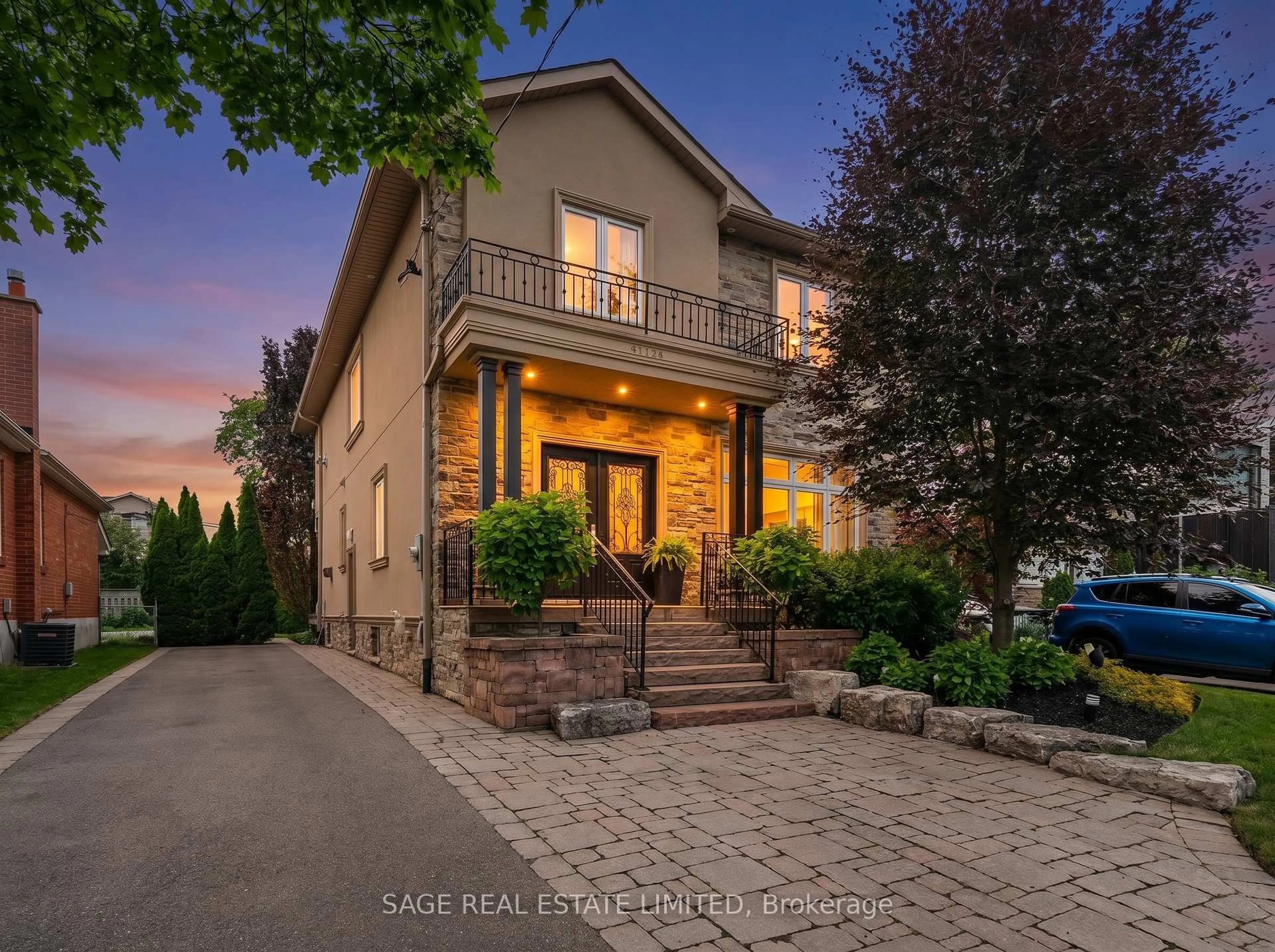 Home with brick exterior material, street for 50 Northampton Dr, Toronto Ontario M9B 4S7