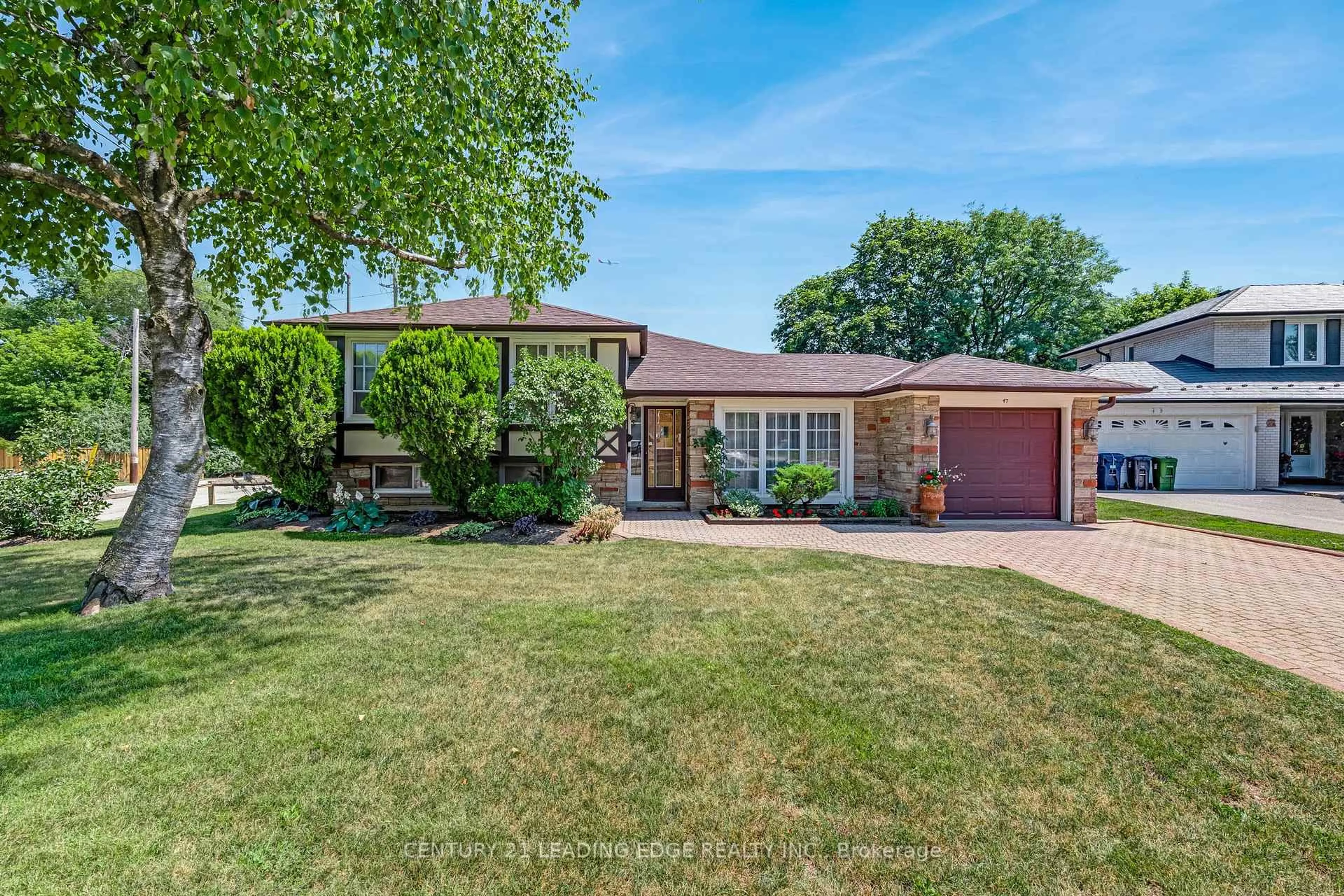 Home with brick exterior material, street for 47 Shendale Dr, Toronto Ontario M9W 2B6