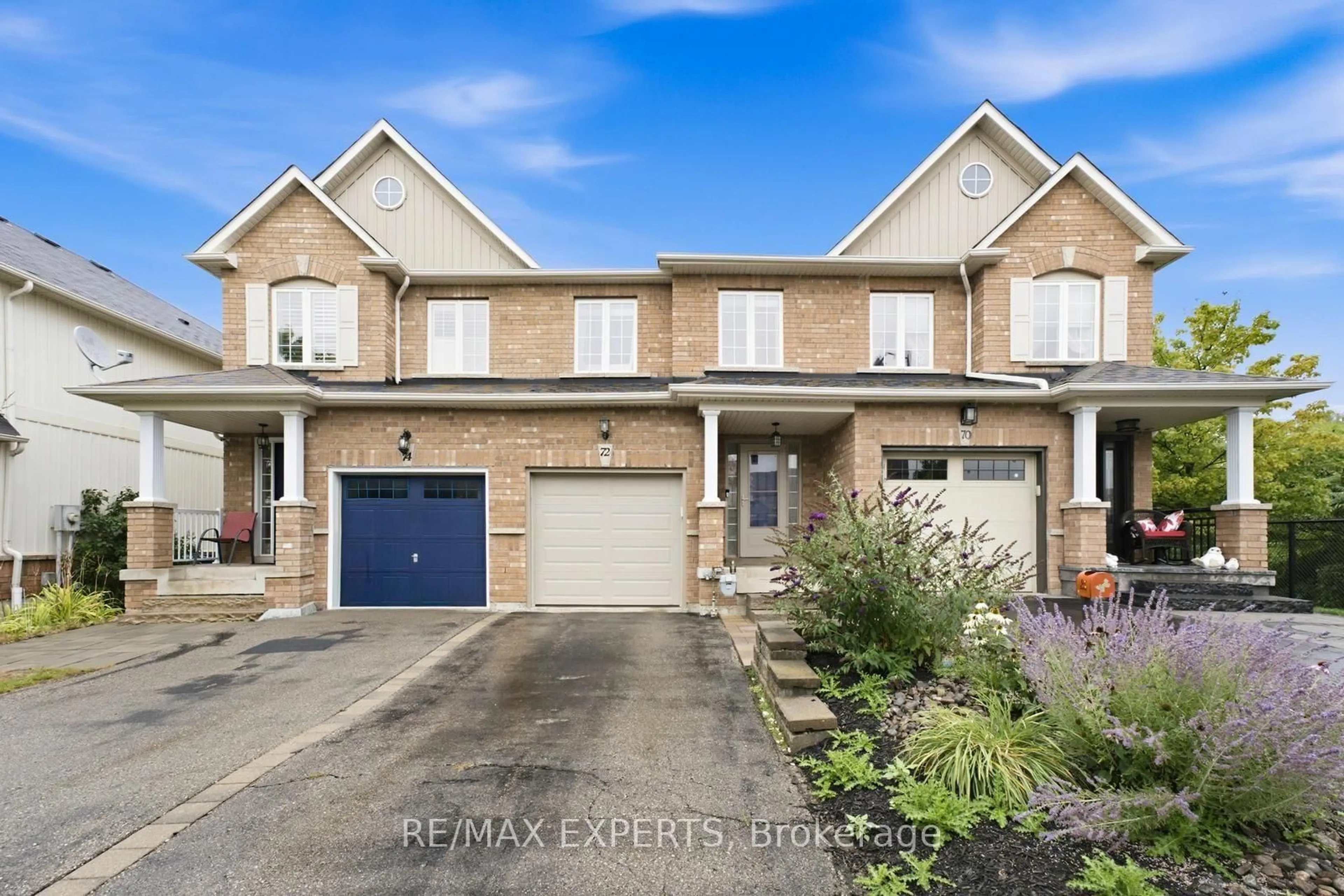 Home with brick exterior material, street for 72 Victor Large Way, Orangeville Ontario L9W 0B6