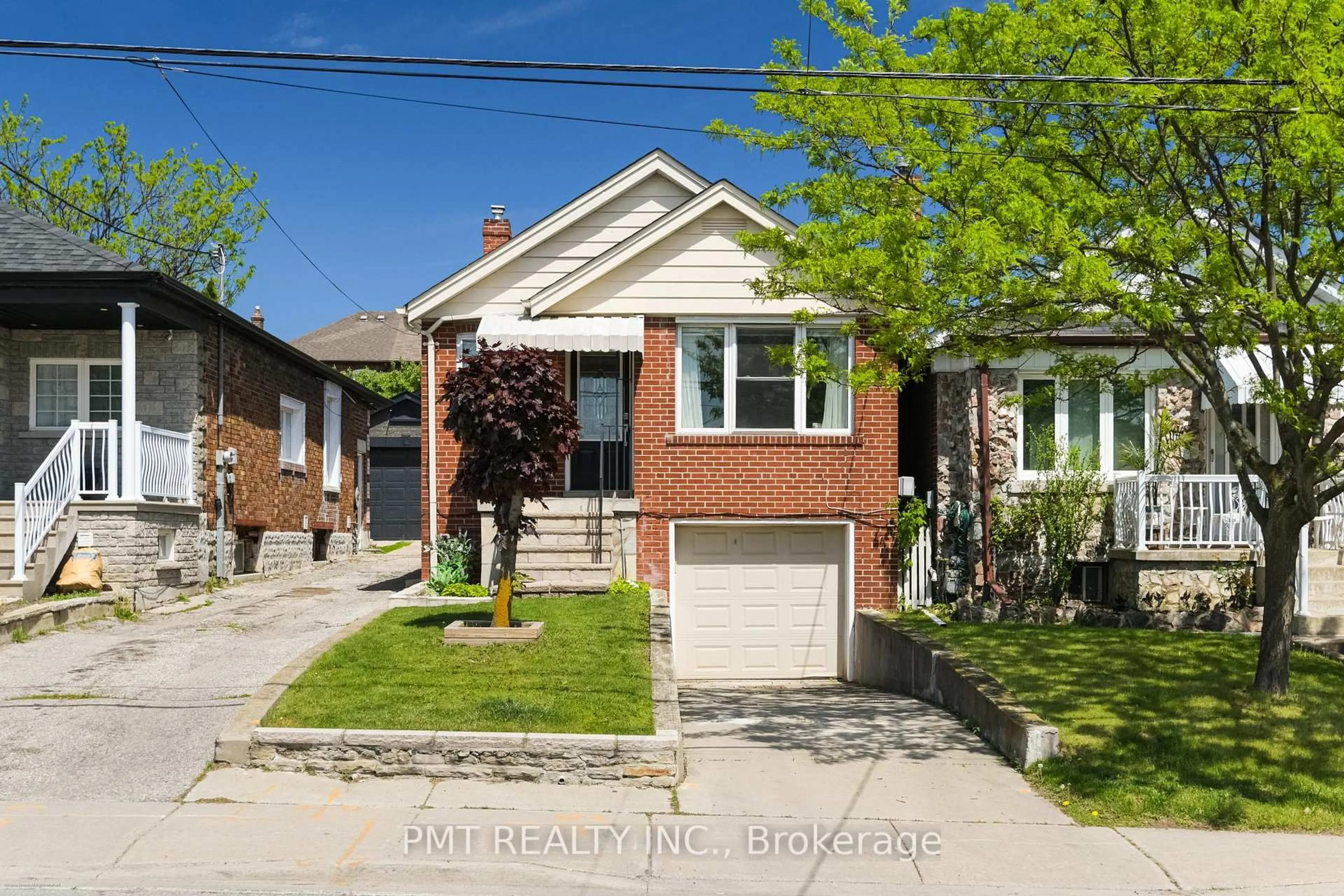 Home with brick exterior material, street for 25 Ronald Ave, Toronto Ontario M6E 4M5