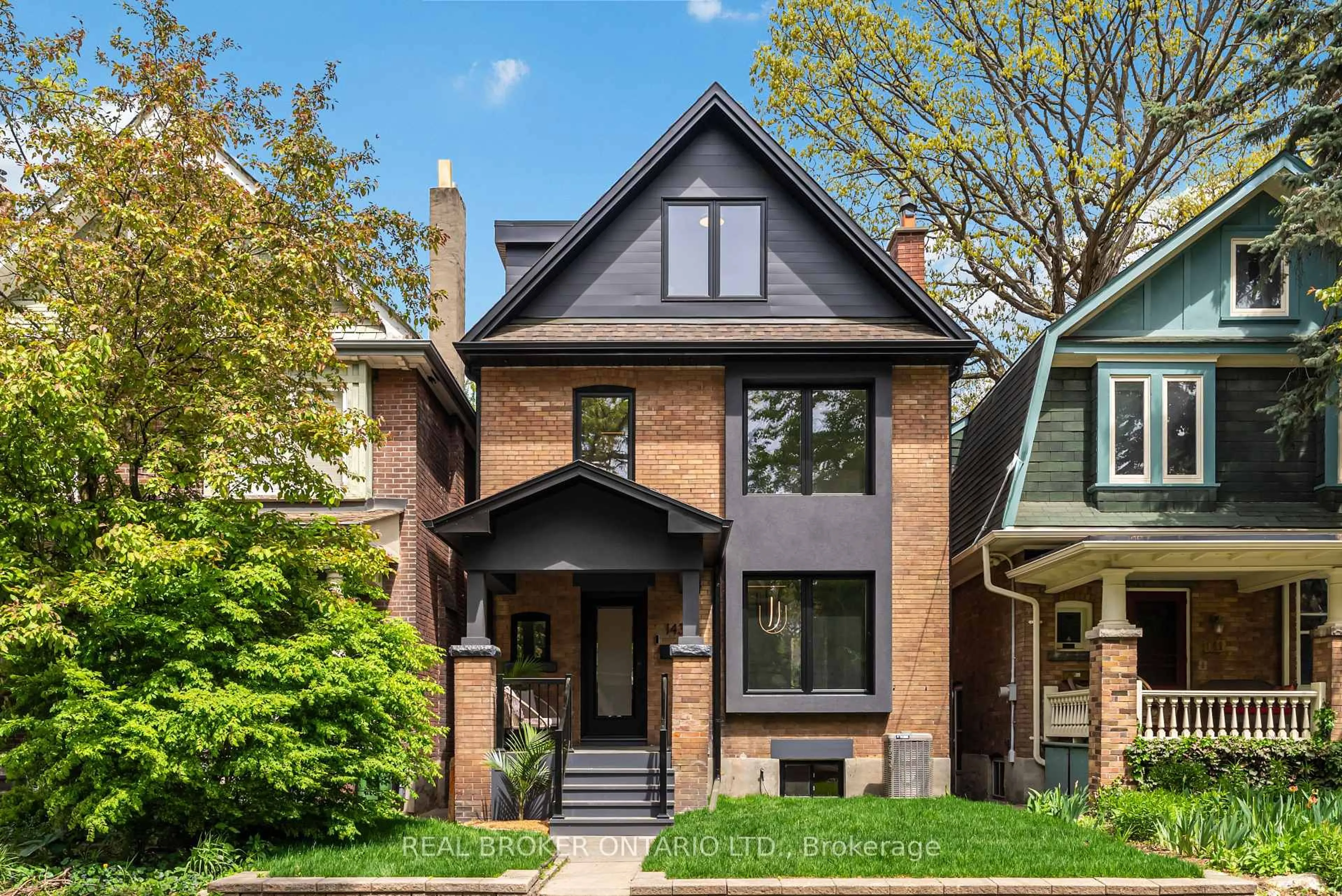 Home with brick exterior material, street for 143 Fairview Ave, Toronto Ontario M6P 3A6
