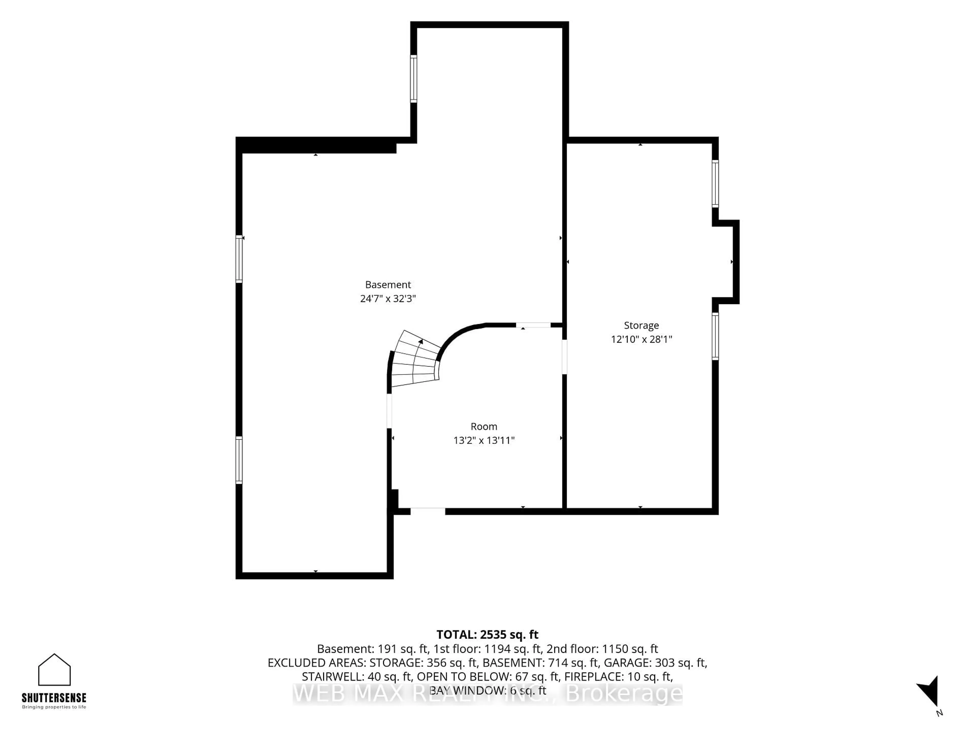 Floor plan for 2272 Shipwright Rd, Oakville Ontario L6M 3B1