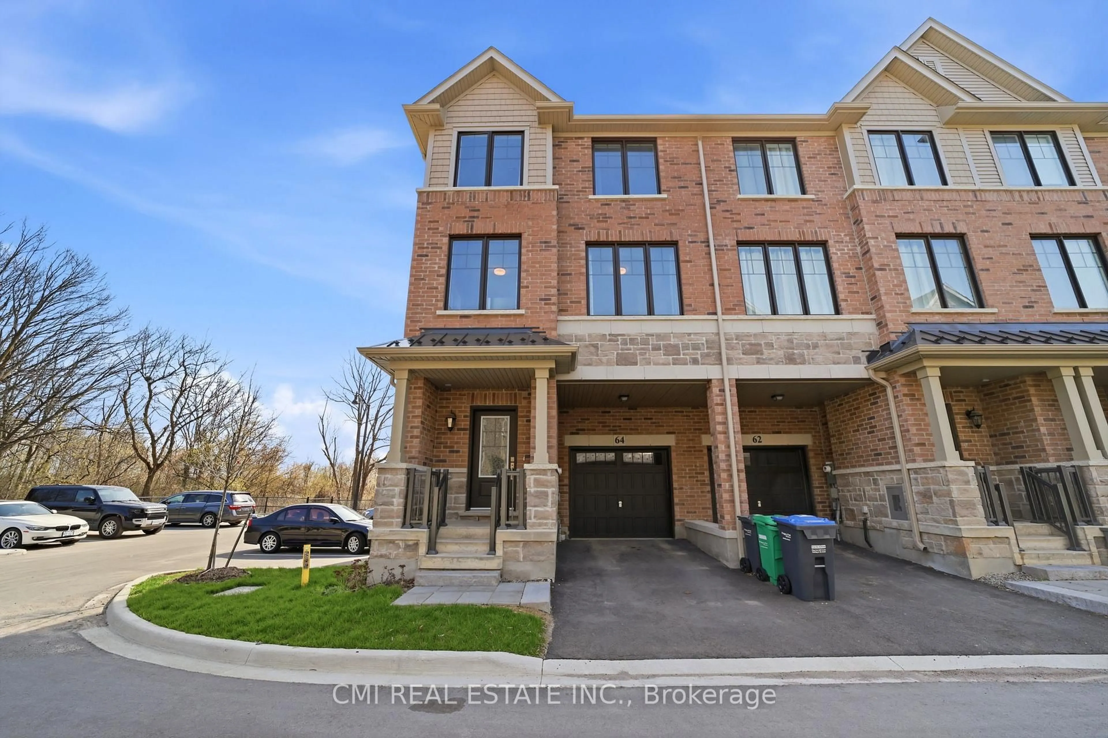 Home with brick exterior material, street for 64 Folcroft St, Brampton Ontario L6Y 0B6