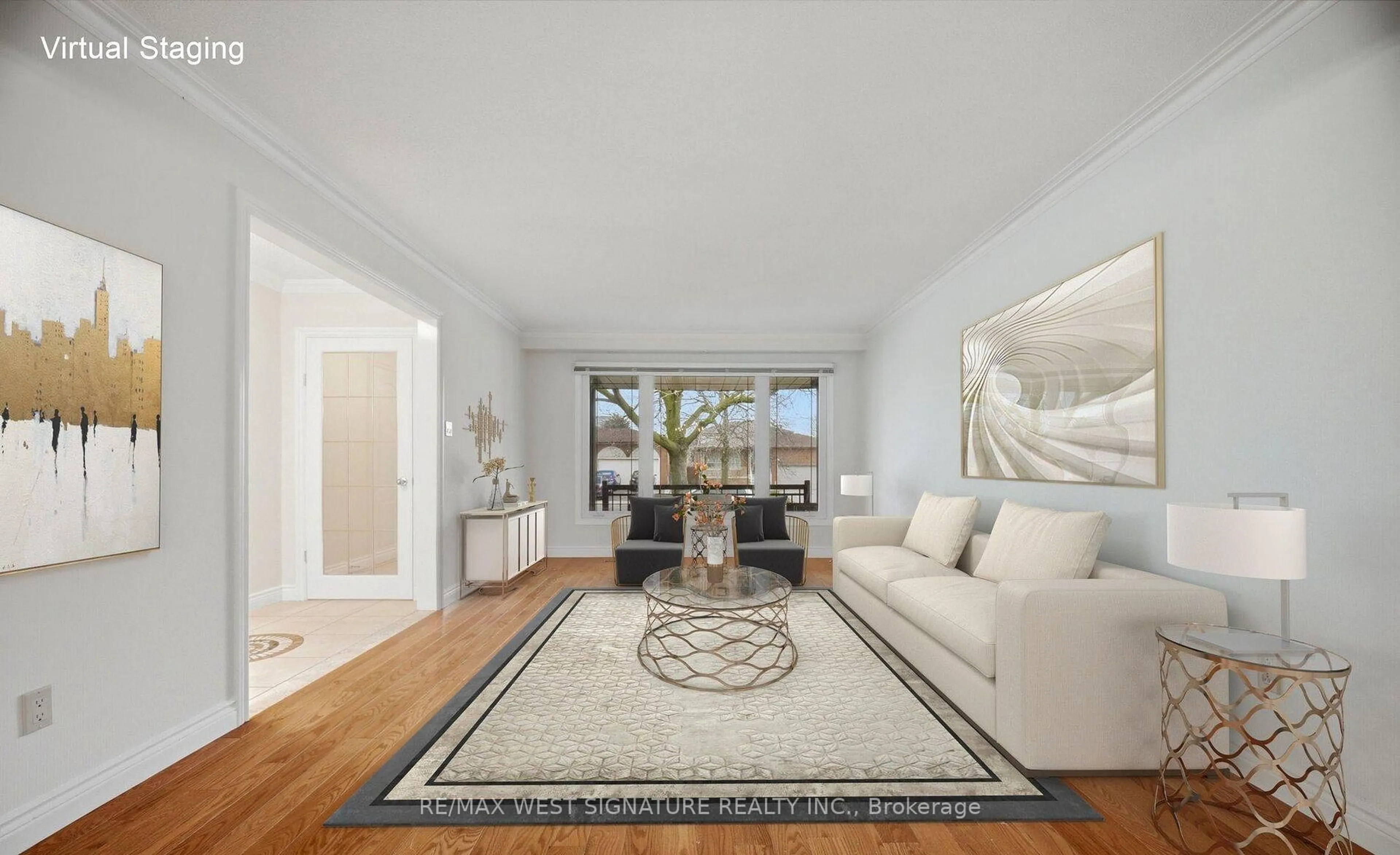 Living room with furniture, unknown for 36 Windsor Rd, Toronto Ontario M9R 3G4