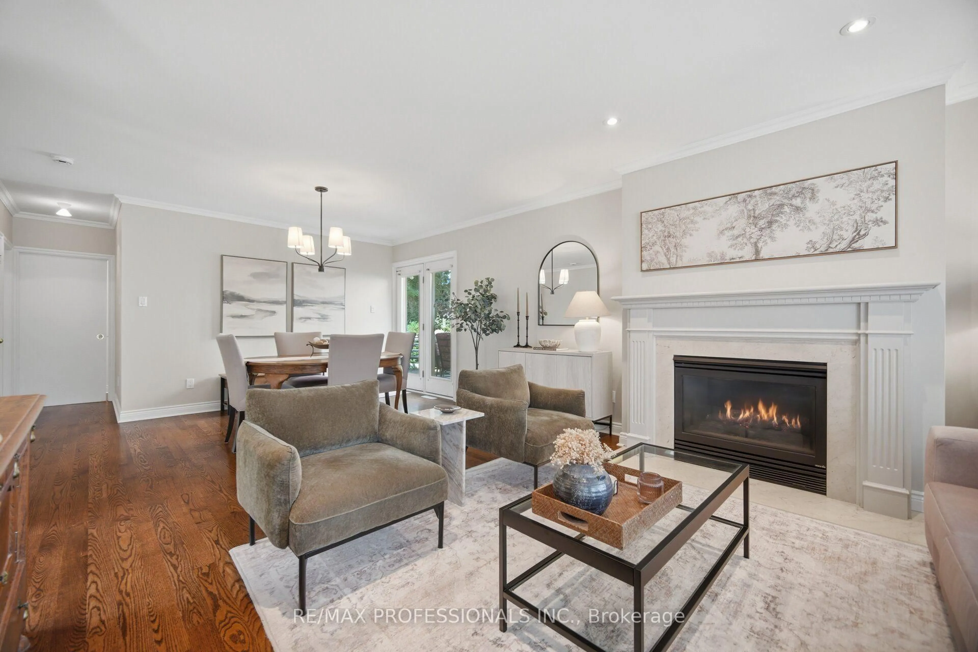 Living room with furniture, unknown for 8 Beaverbrook Ave, Toronto Ontario M9B 2M7