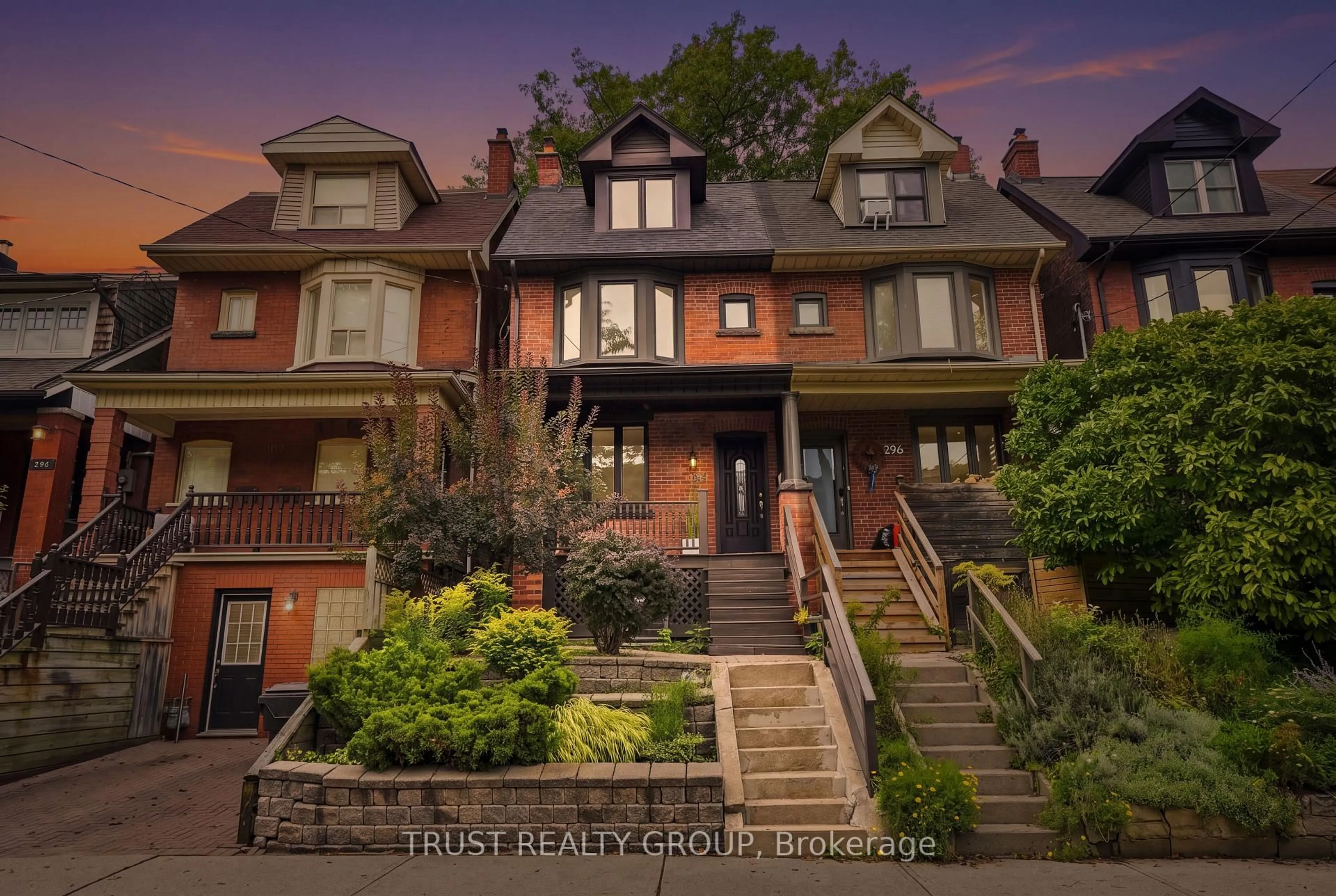 Home with brick exterior material, street for 298 Garden Ave, Toronto Ontario M6R 1J6