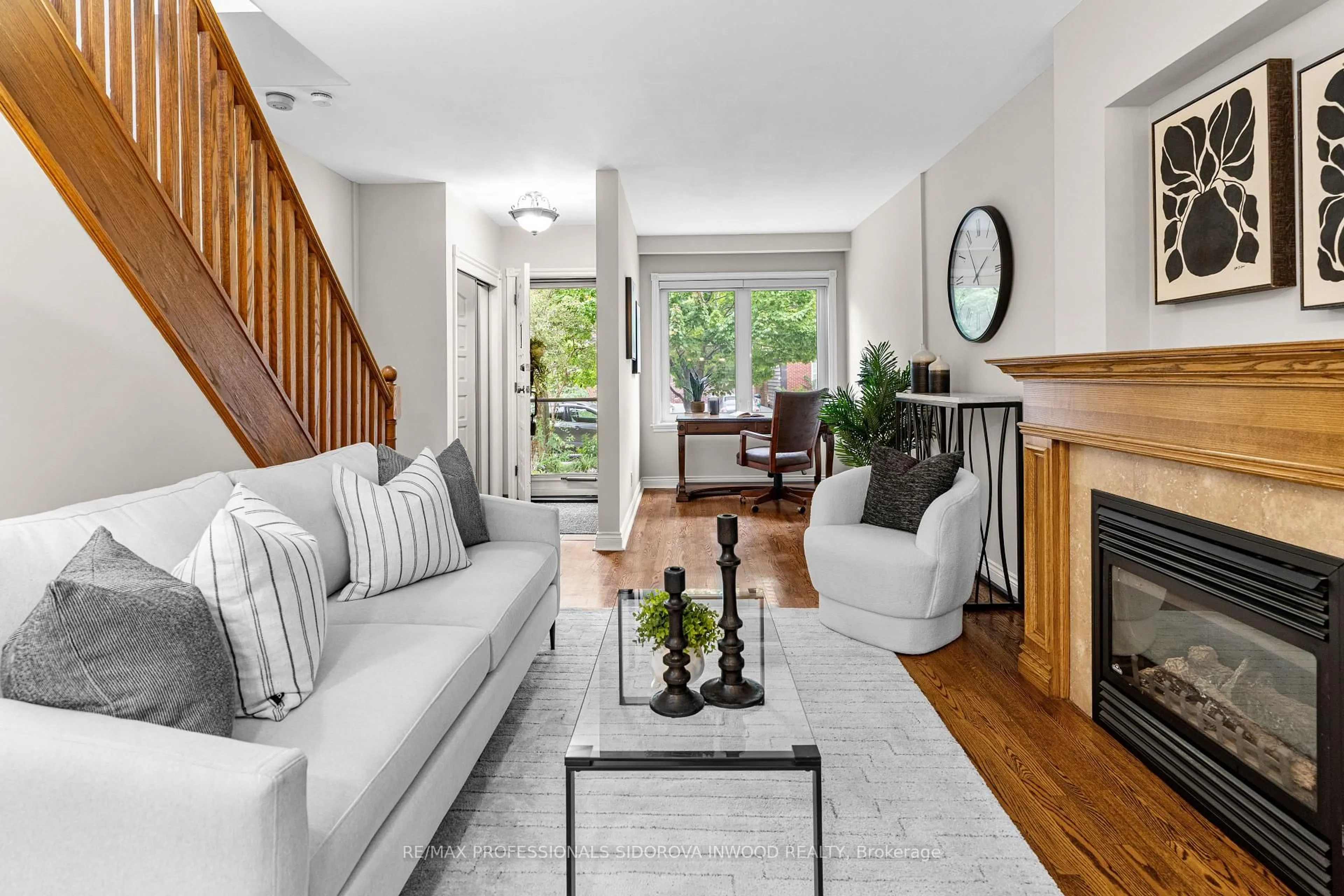 Living room with furniture, unknown for 19 Harshaw Ave, Toronto Ontario M6S 1X9