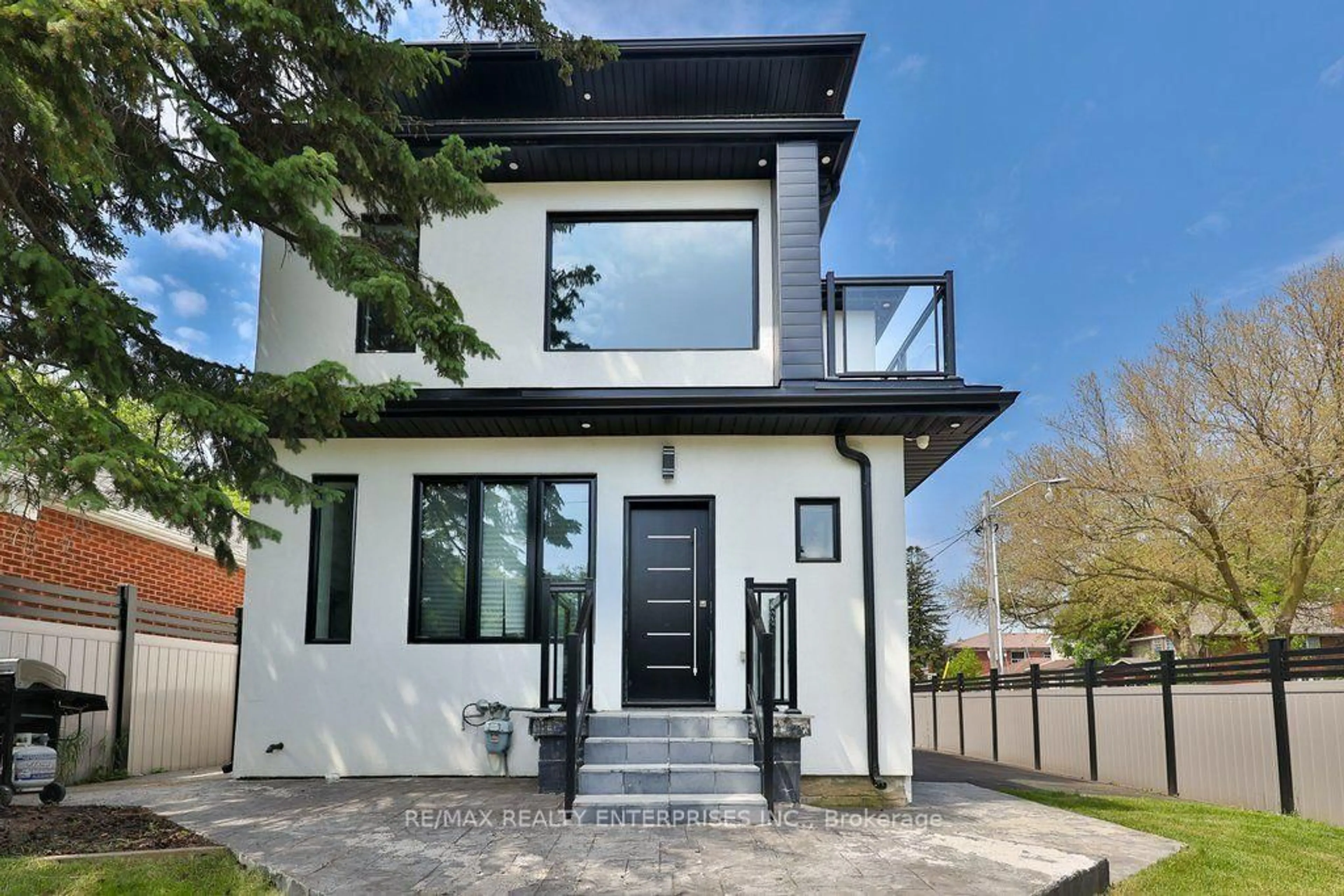 Home with brick exterior material, street for 172 Royal York Rd, Toronto Ontario M8V 2V4