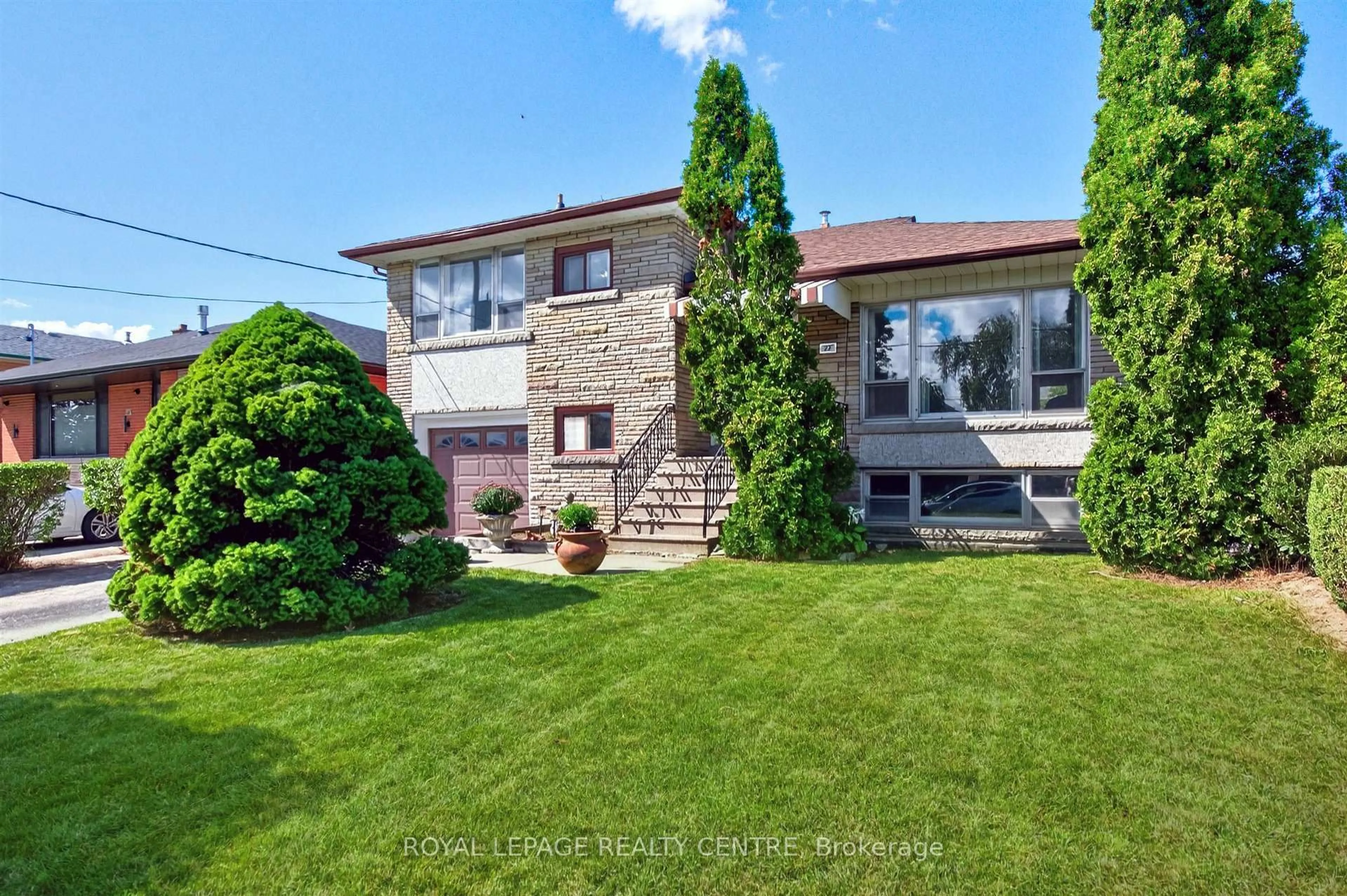 Home with brick exterior material, street for 22 Euphrasia Dr, Toronto Ontario M6B 3V9