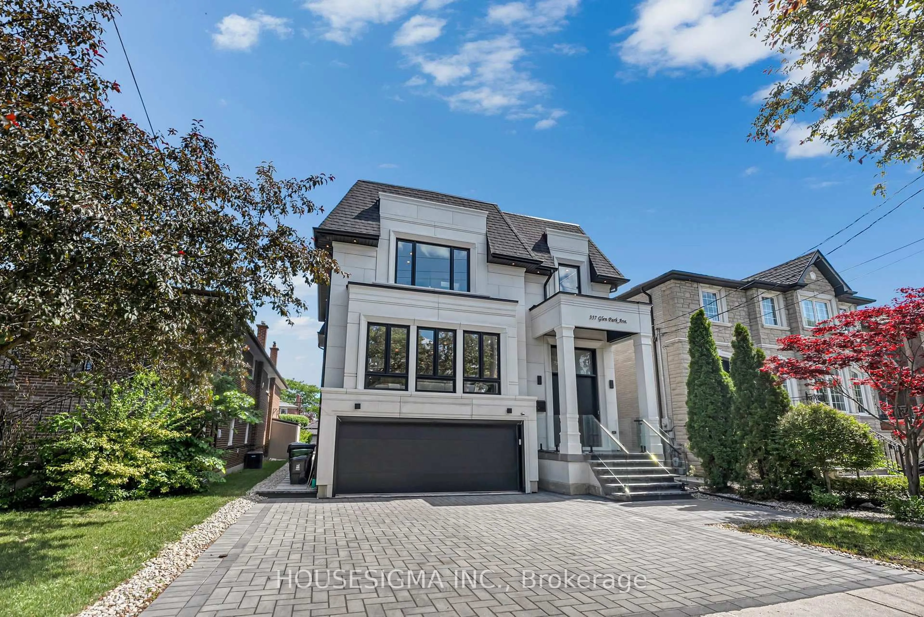 Home with brick exterior material, street for 357 Glen Park Ave, Toronto Ontario M6B 2E6