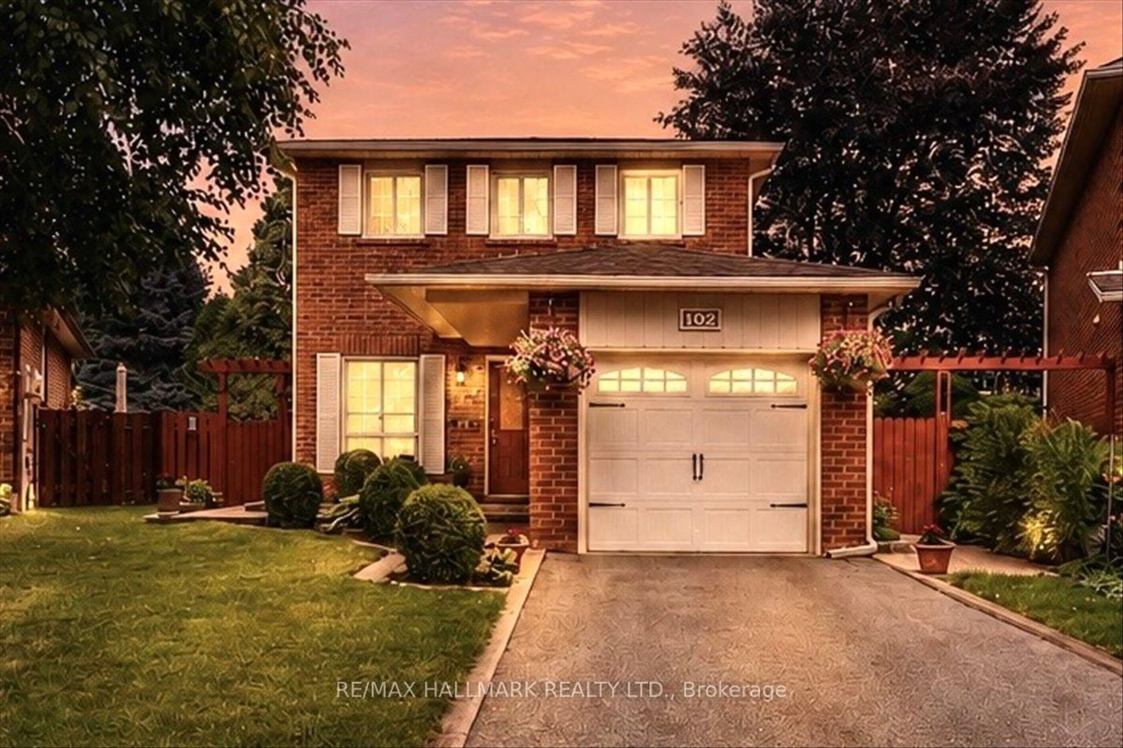 Home with brick exterior material, street for 102 Trewartha Cres, Brampton Ontario L6Z 1X4