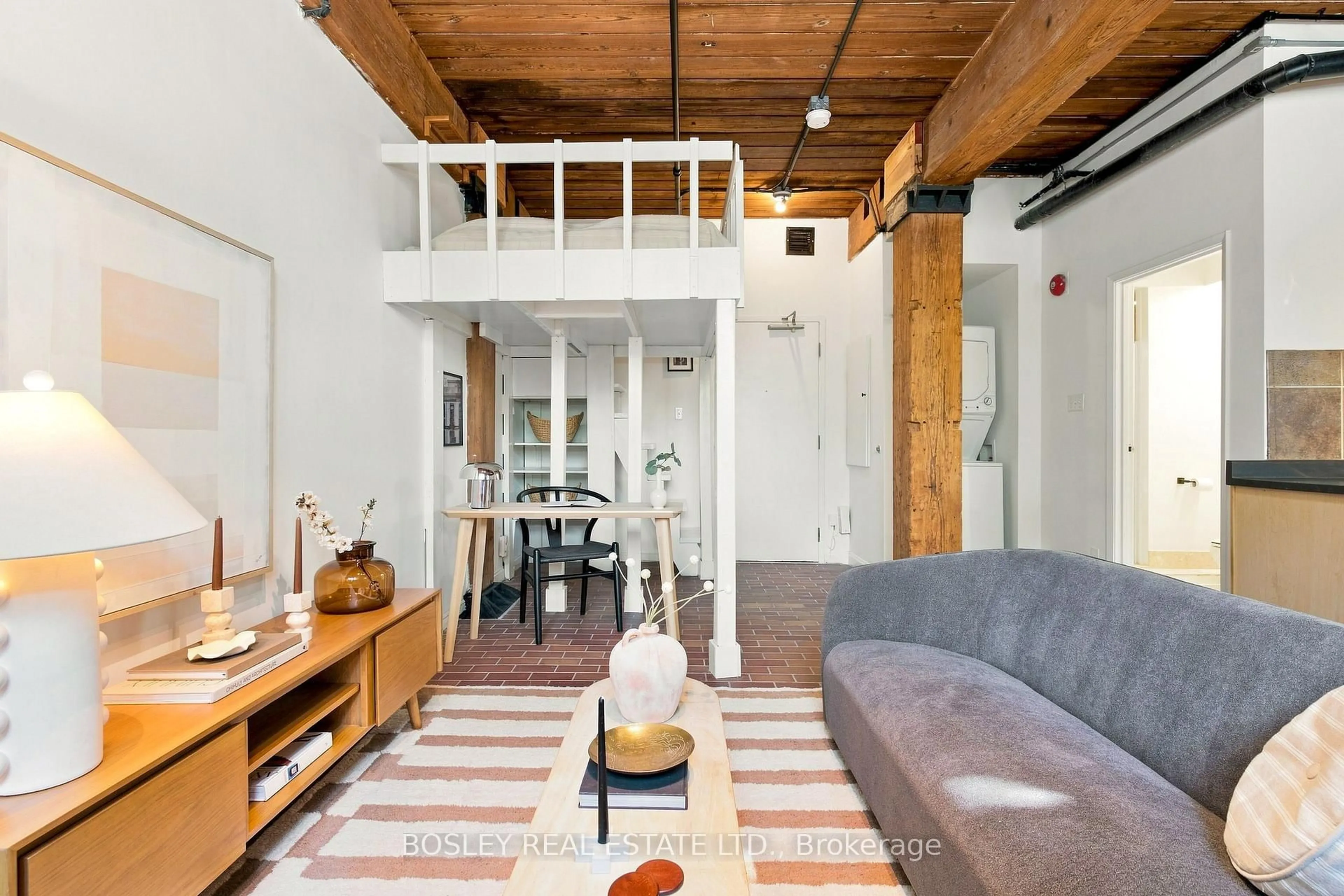 Living room with furniture, unknown for 24 Noble St #G09, Toronto Ontario M6K 2C8