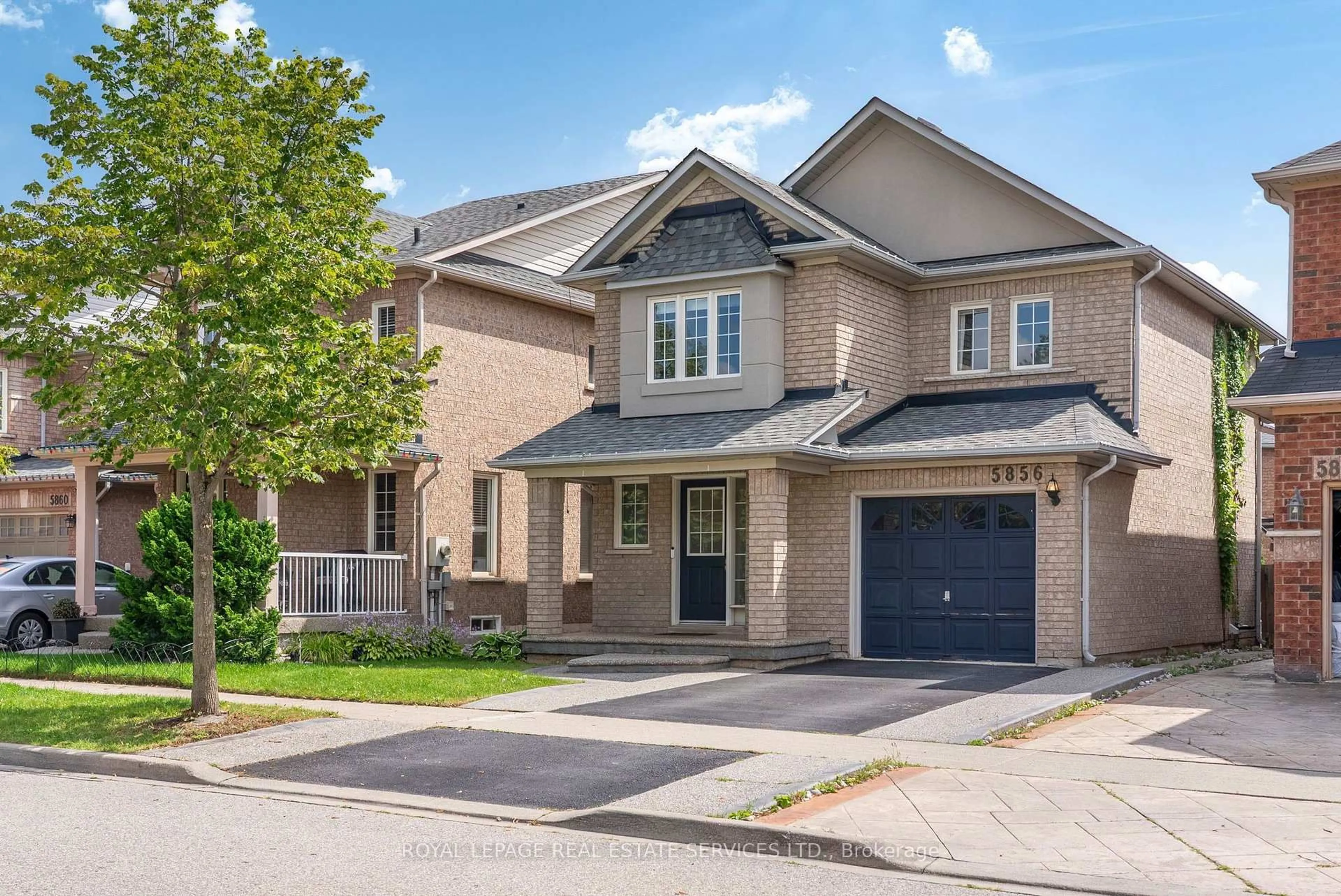 Home with brick exterior material, street for 5856 Blue Spruce Ave, Burlington Ontario L7L 7N8