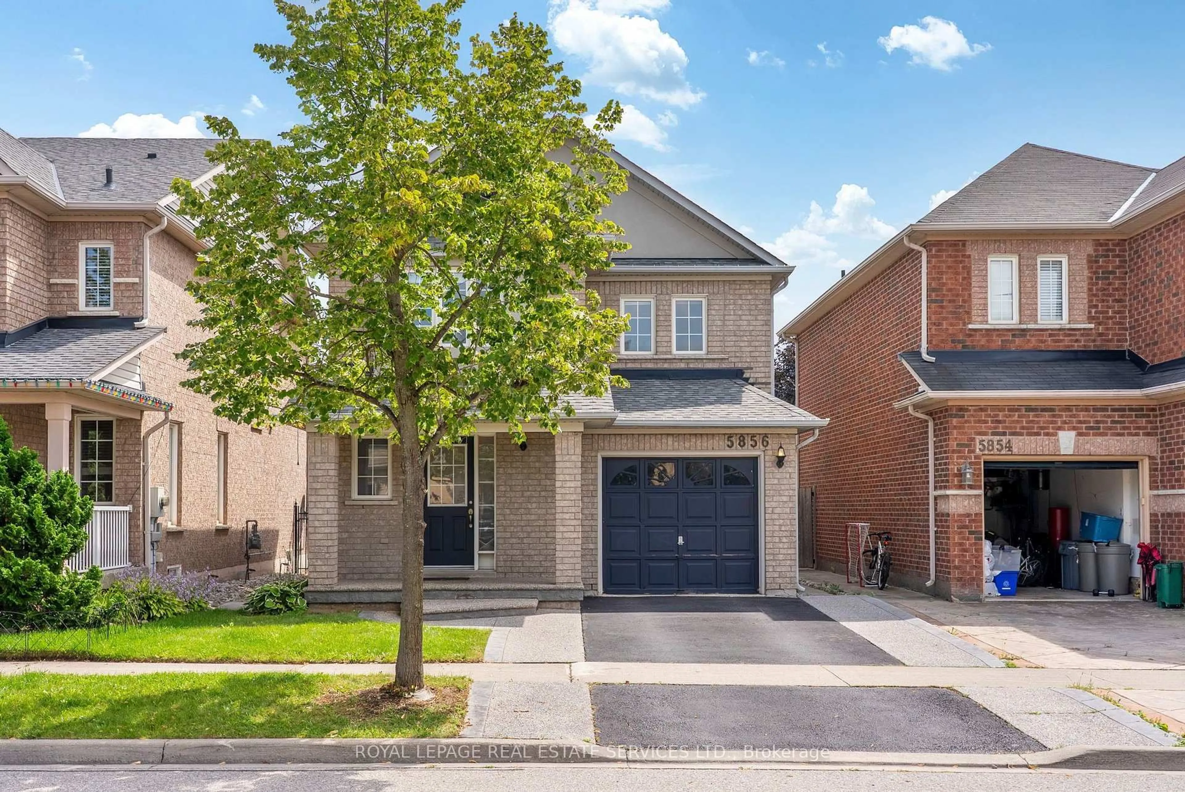 Home with brick exterior material, street for 5856 Blue Spruce Ave, Burlington Ontario L7L 7N8
