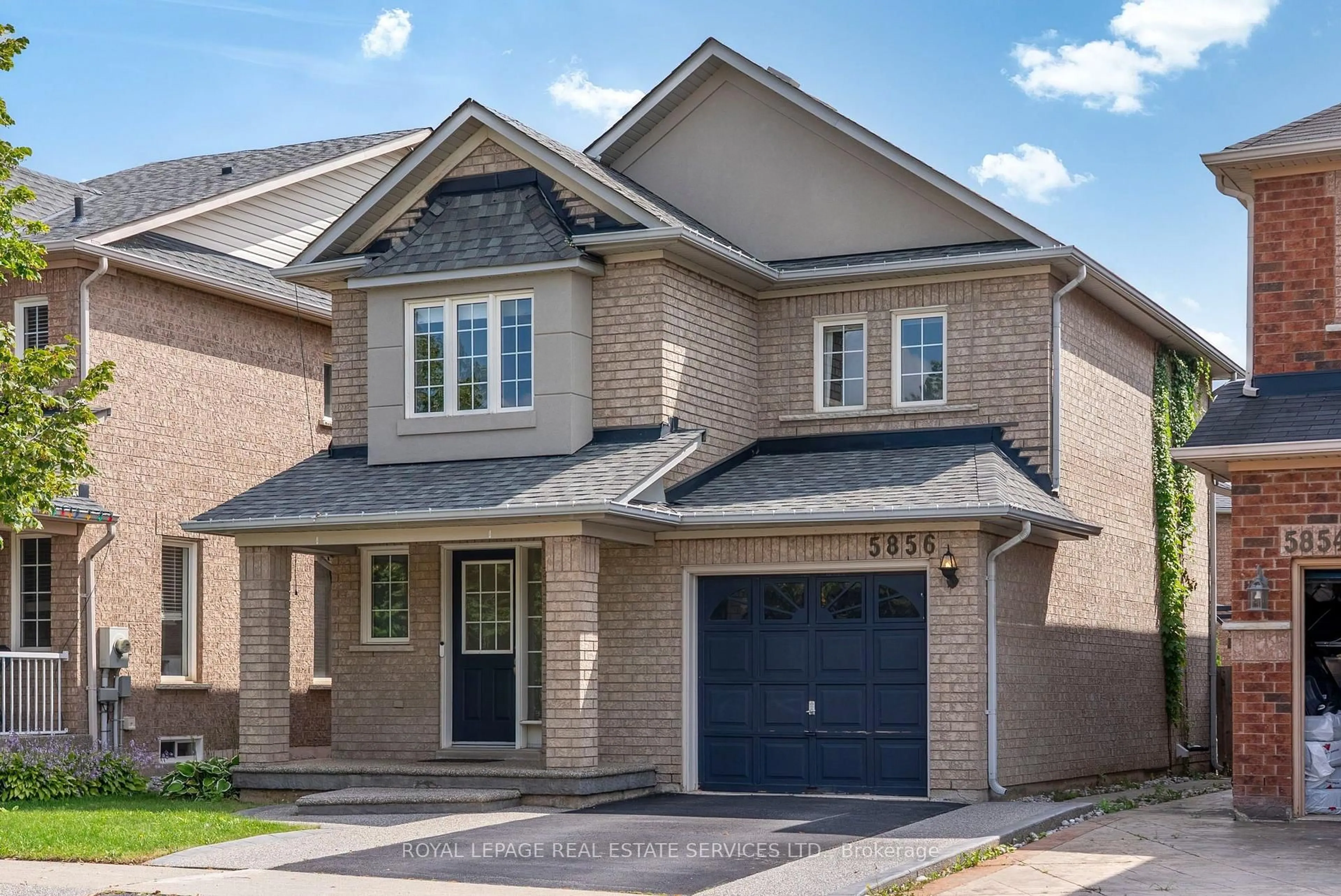 Home with brick exterior material, street for 5856 Blue Spruce Ave, Burlington Ontario L7L 7N8