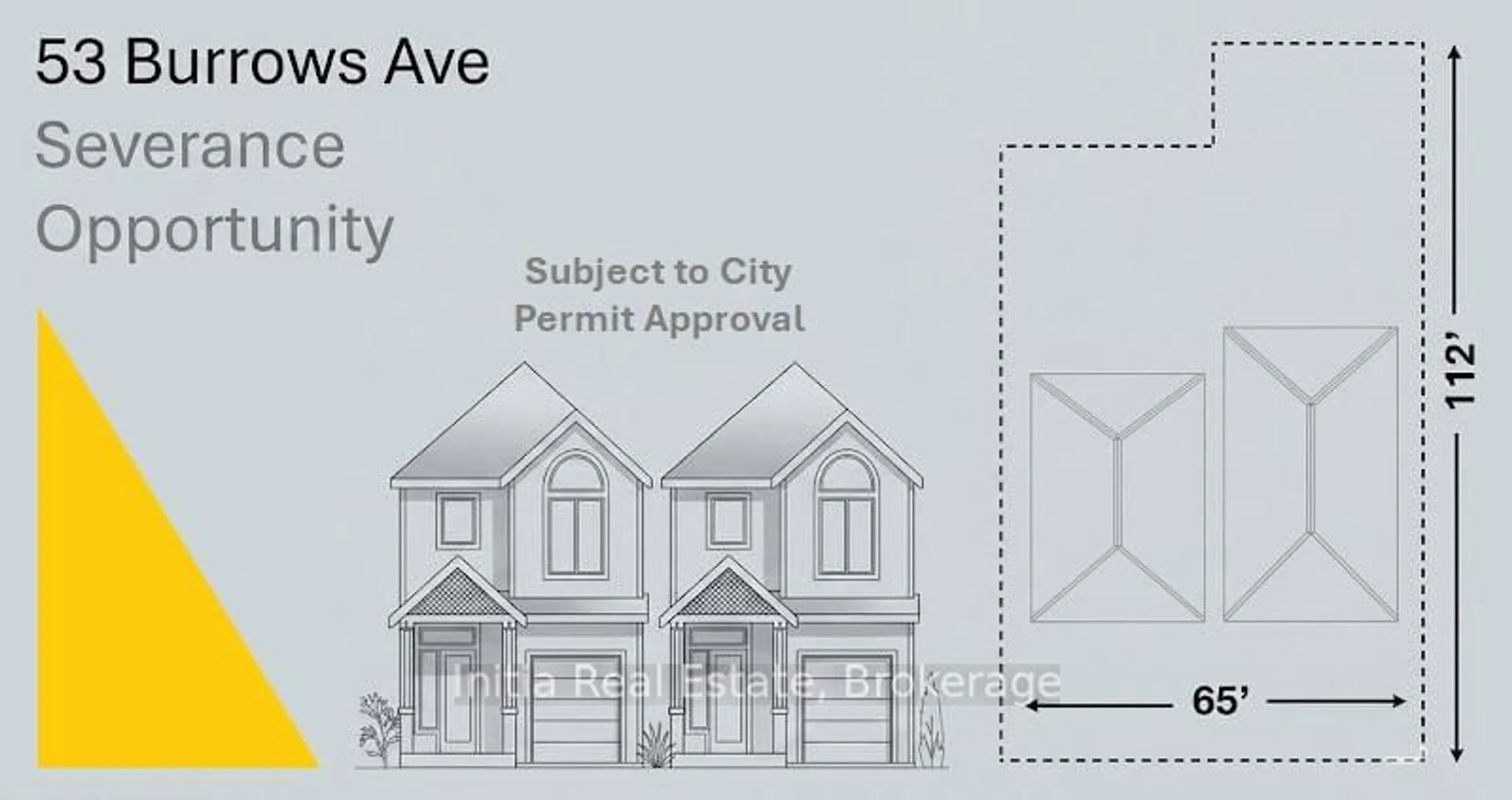 Floor plan for 53 Burrows Ave, Toronto Ontario M9B 4W8