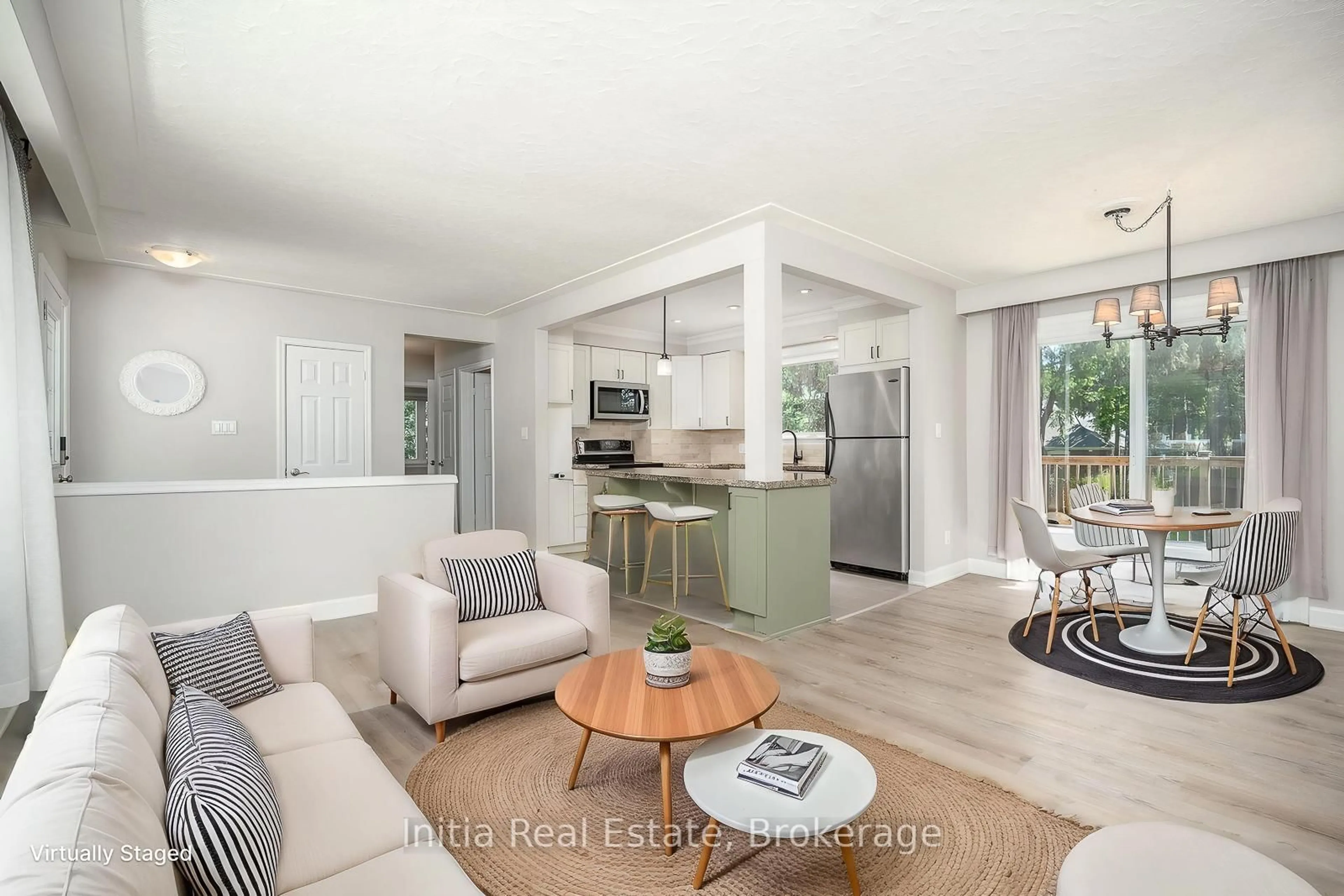 Open concept kitchen, unknown for 53 Burrows Ave, Toronto Ontario M9B 4W8