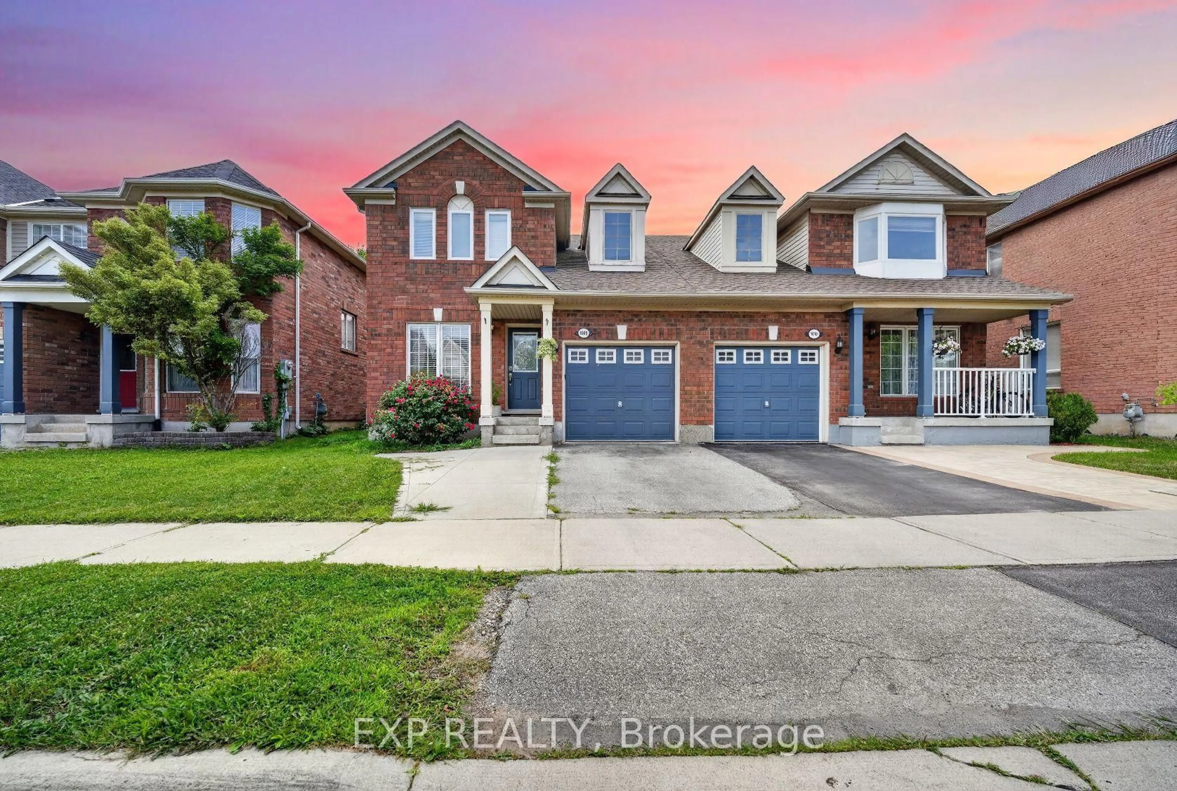 Home with brick exterior material, street for 1008 Cooper Ave, Milton Ontario L9T 5W7