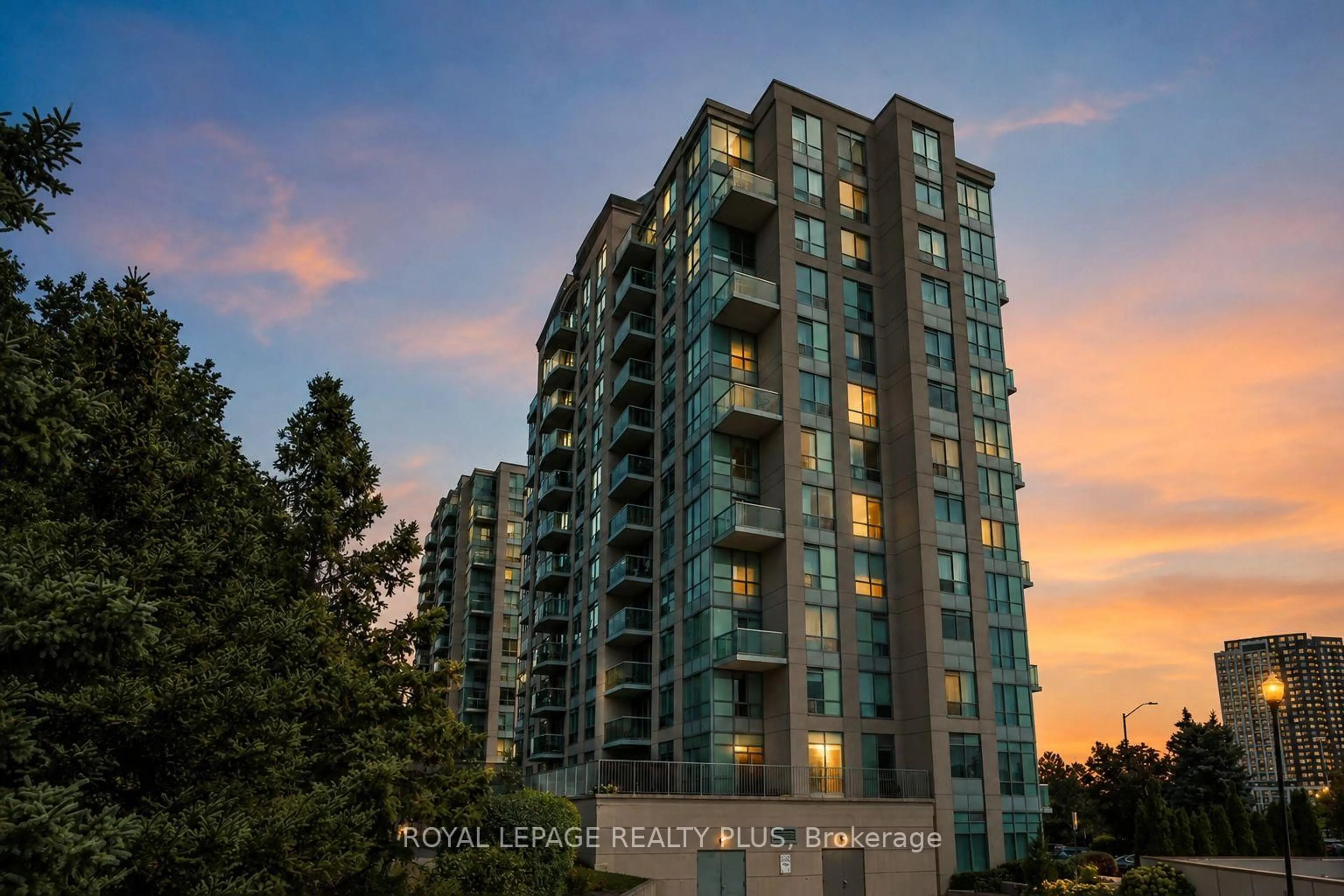 A pic from outside/outdoor area/front of a property/back of a property/a pic from drone, building for 2585 Erin Centre Blvd #1101, Mississauga Ontario L5M 6Z7