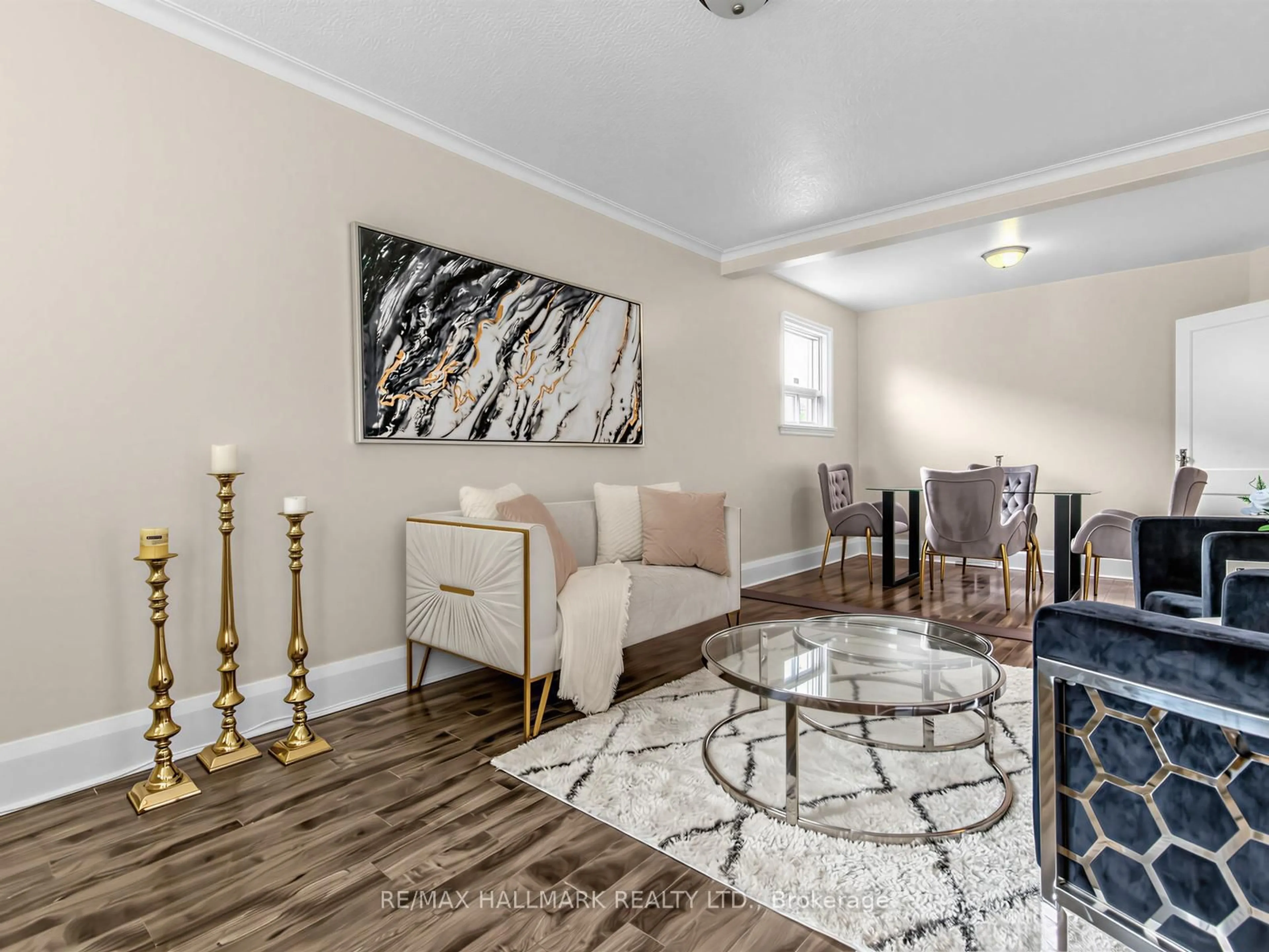 Living room with furniture, unknown for 38 Ypres Rd, Toronto Ontario M6M 1N9