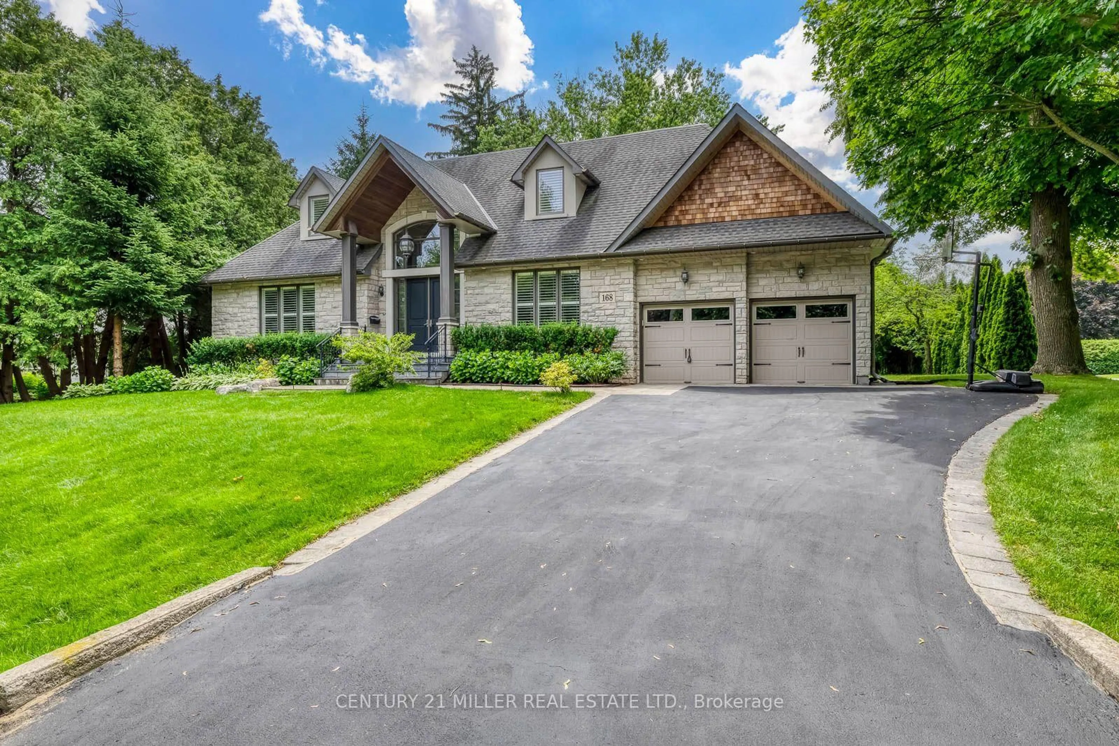 Home with brick exterior material, street for 168 Walby Dr, Oakville Ontario L6L 4E2