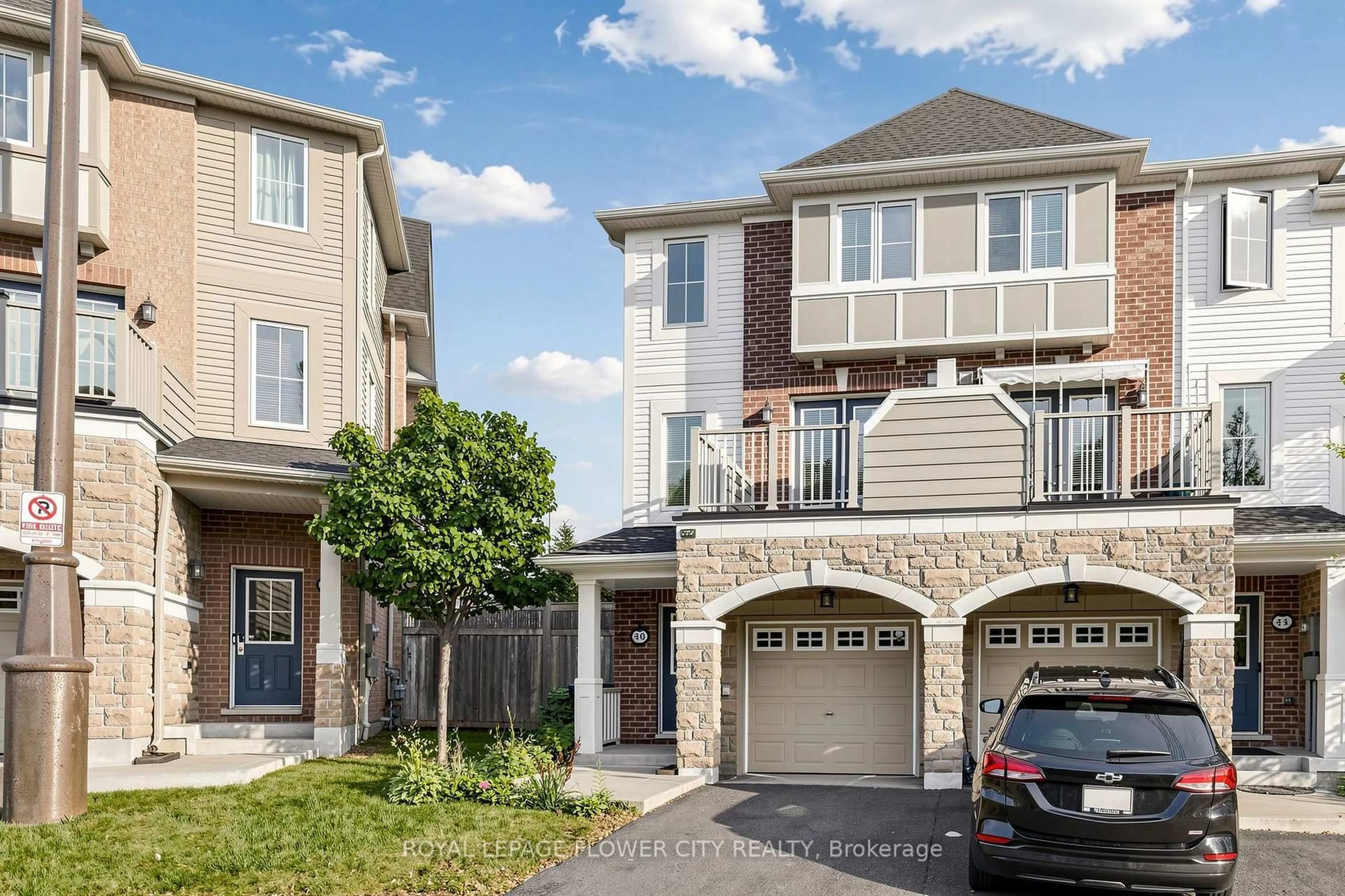Home with brick exterior material, street for 46 Soccavo Cres #154, Brampton Ontario L6Y 0W3