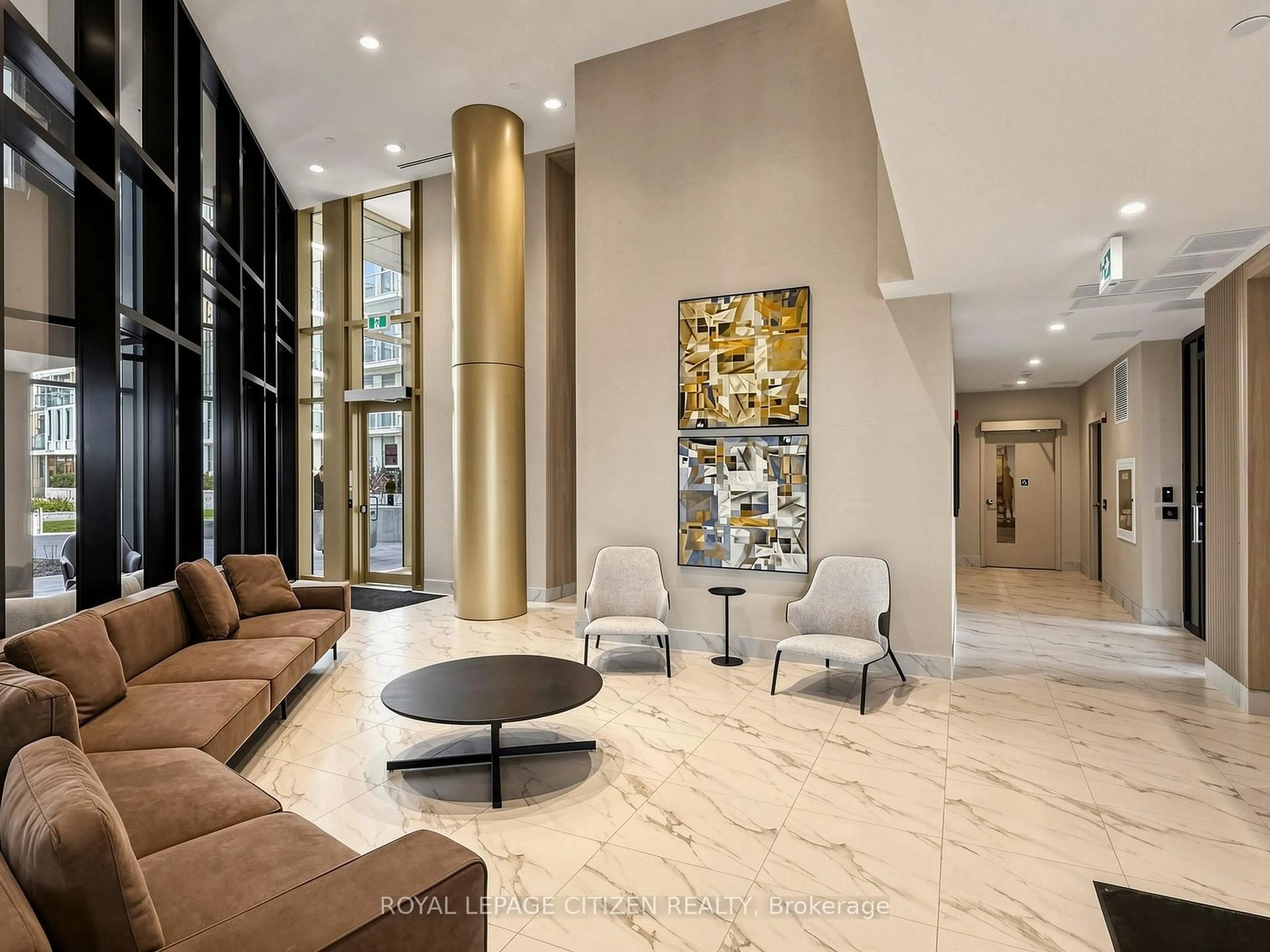 Lobby for 1005 Dundas St #814, Oakville Ontario L6H 8C7